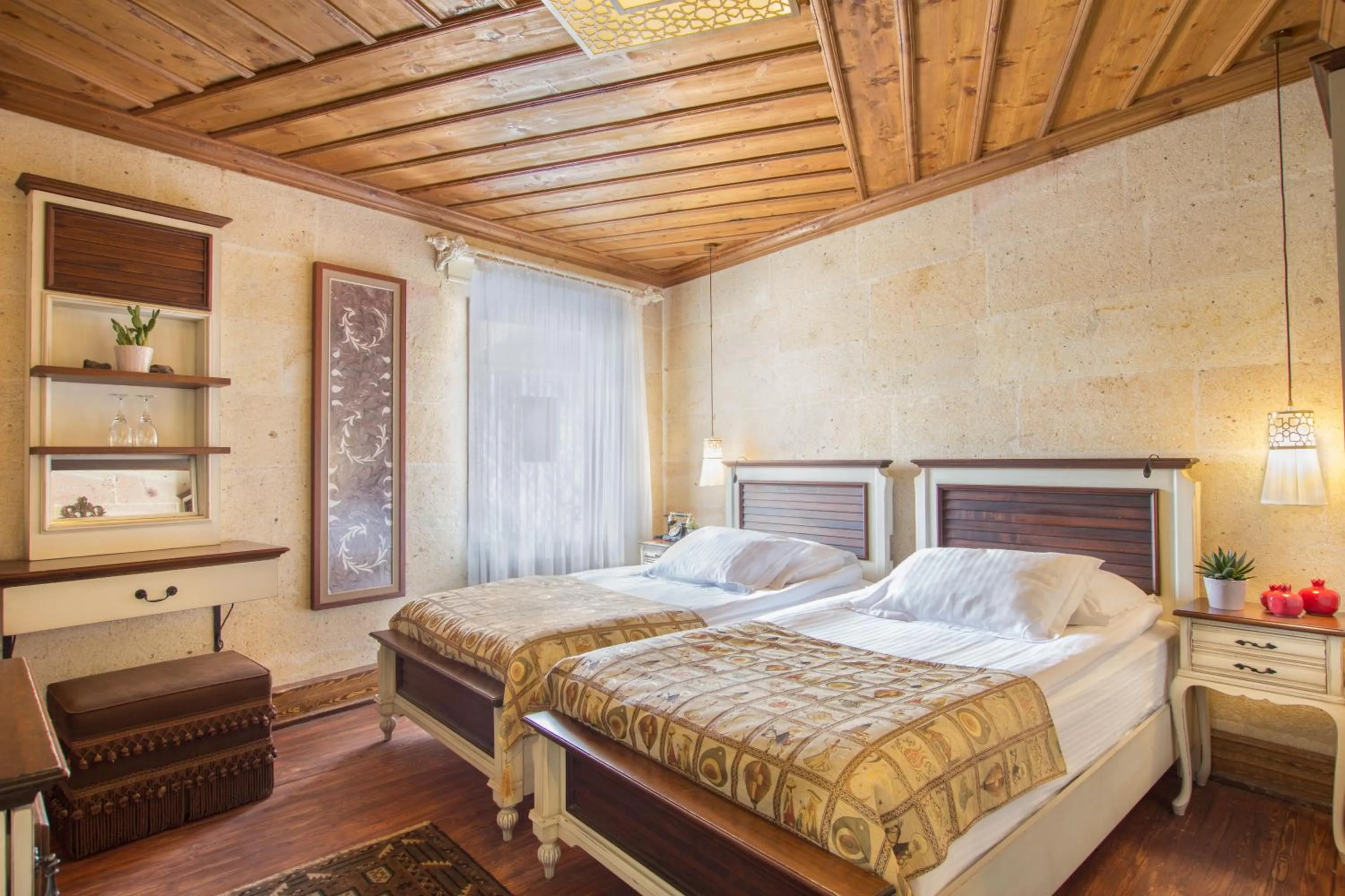 Bed in Cappadocia Minia Cave Hotel