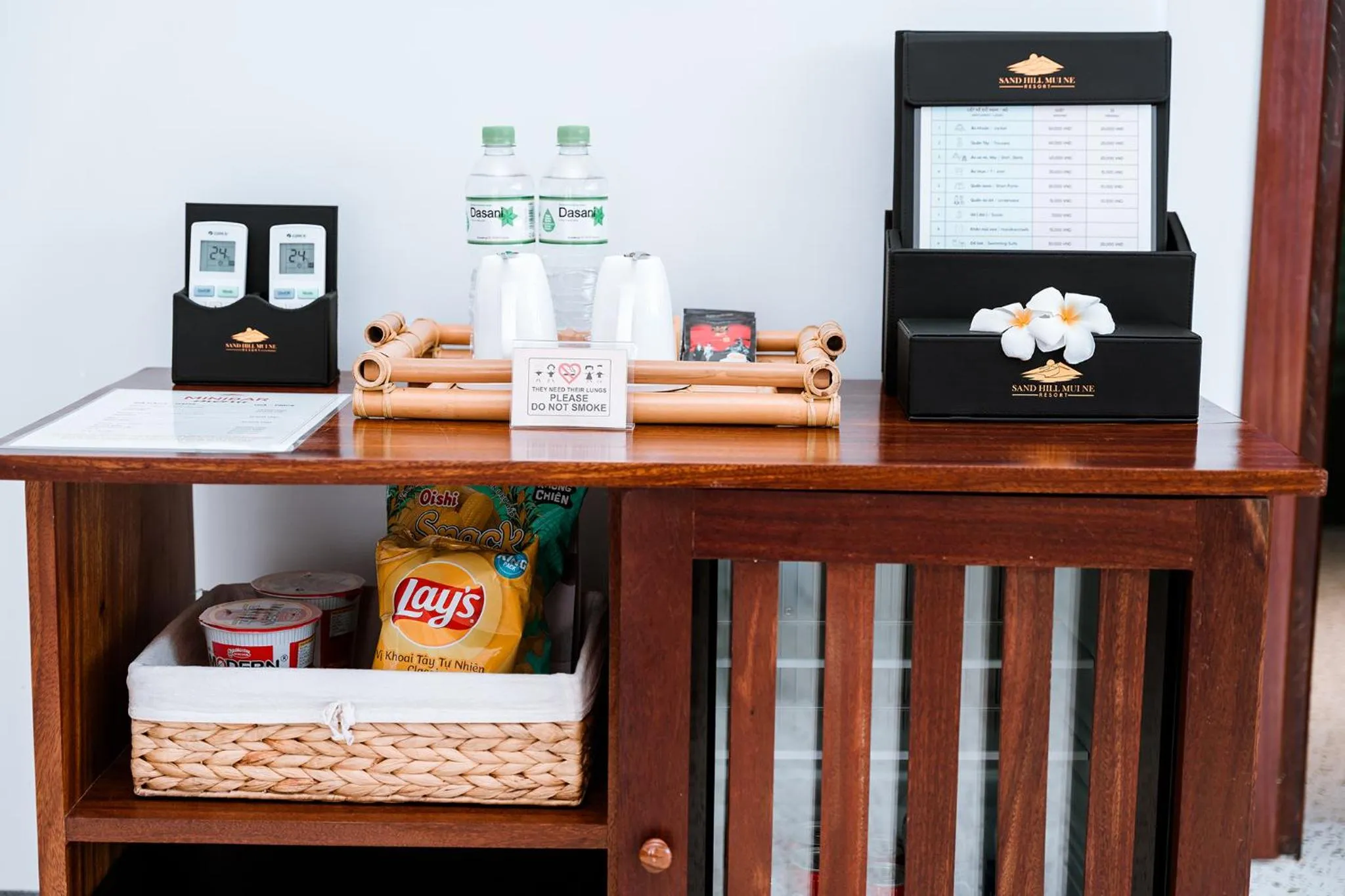 Decorative detail in Pandora Sand Hill Mũi Né Resort