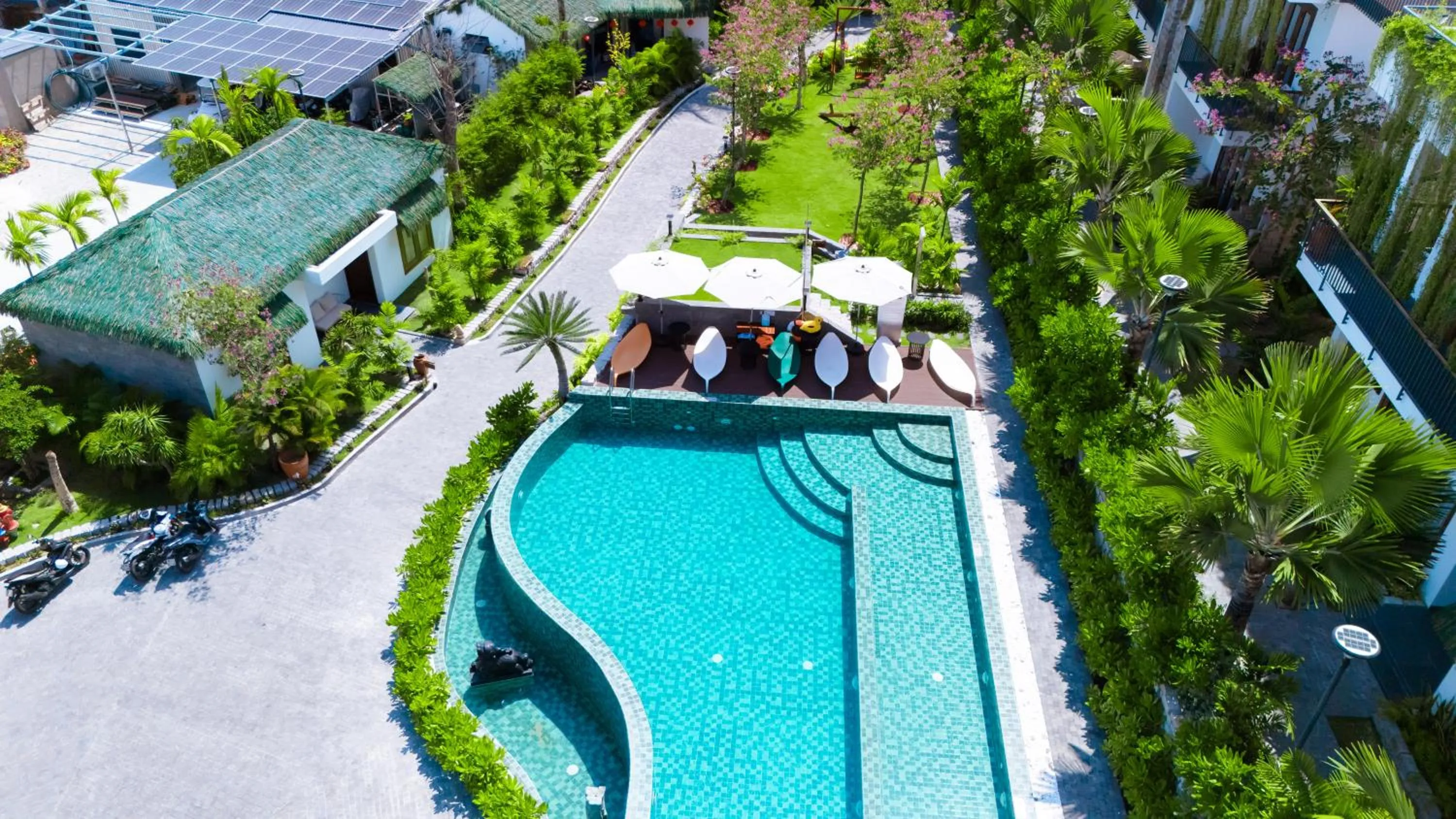 Bird's eye view in Pandora Sand Hill Mũi Né Resort