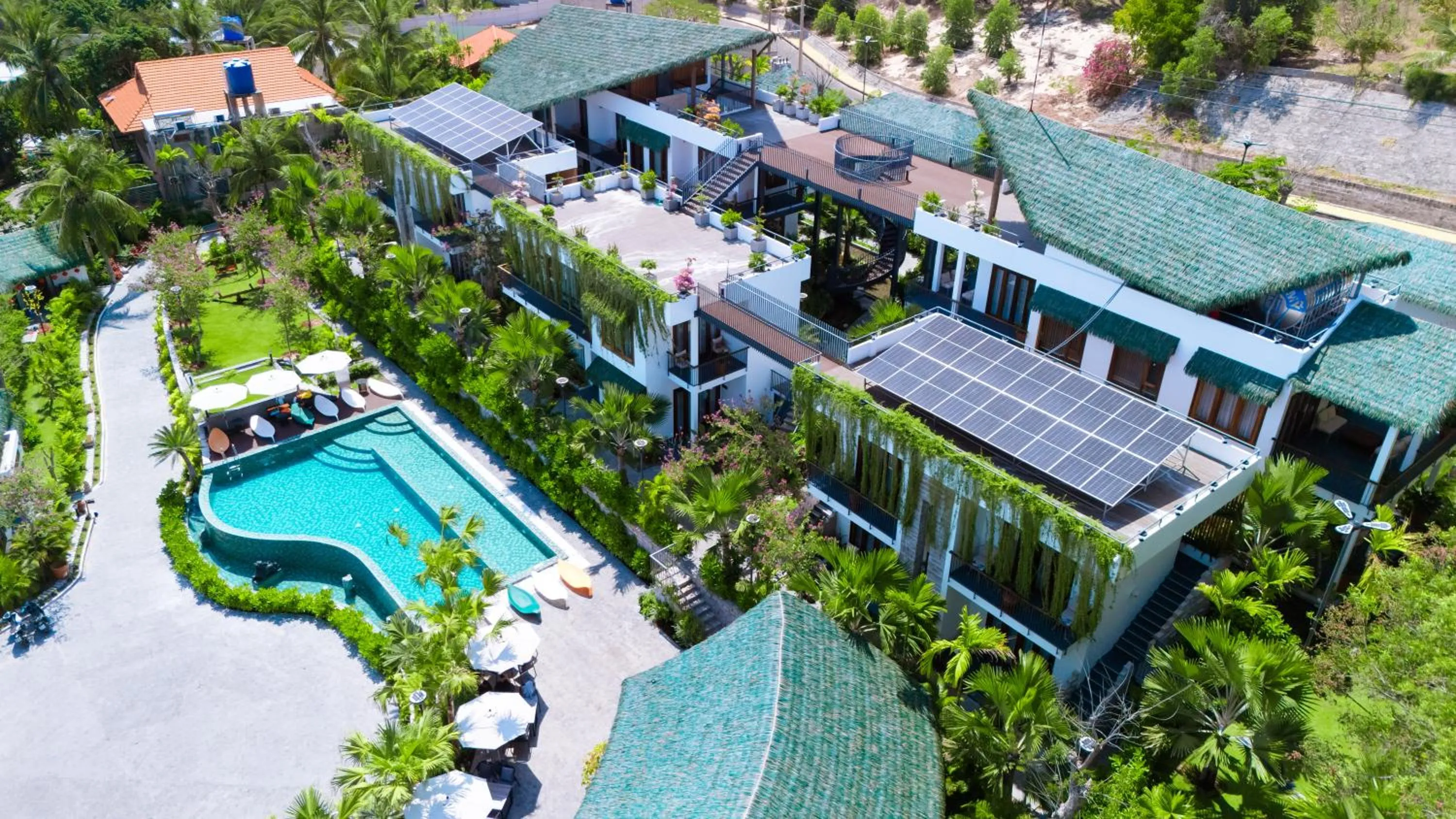 Bird's eye view in Pandora Sand Hill Mũi Né Resort