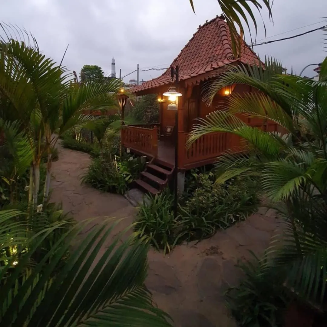 Garden view in Alam Batu Village