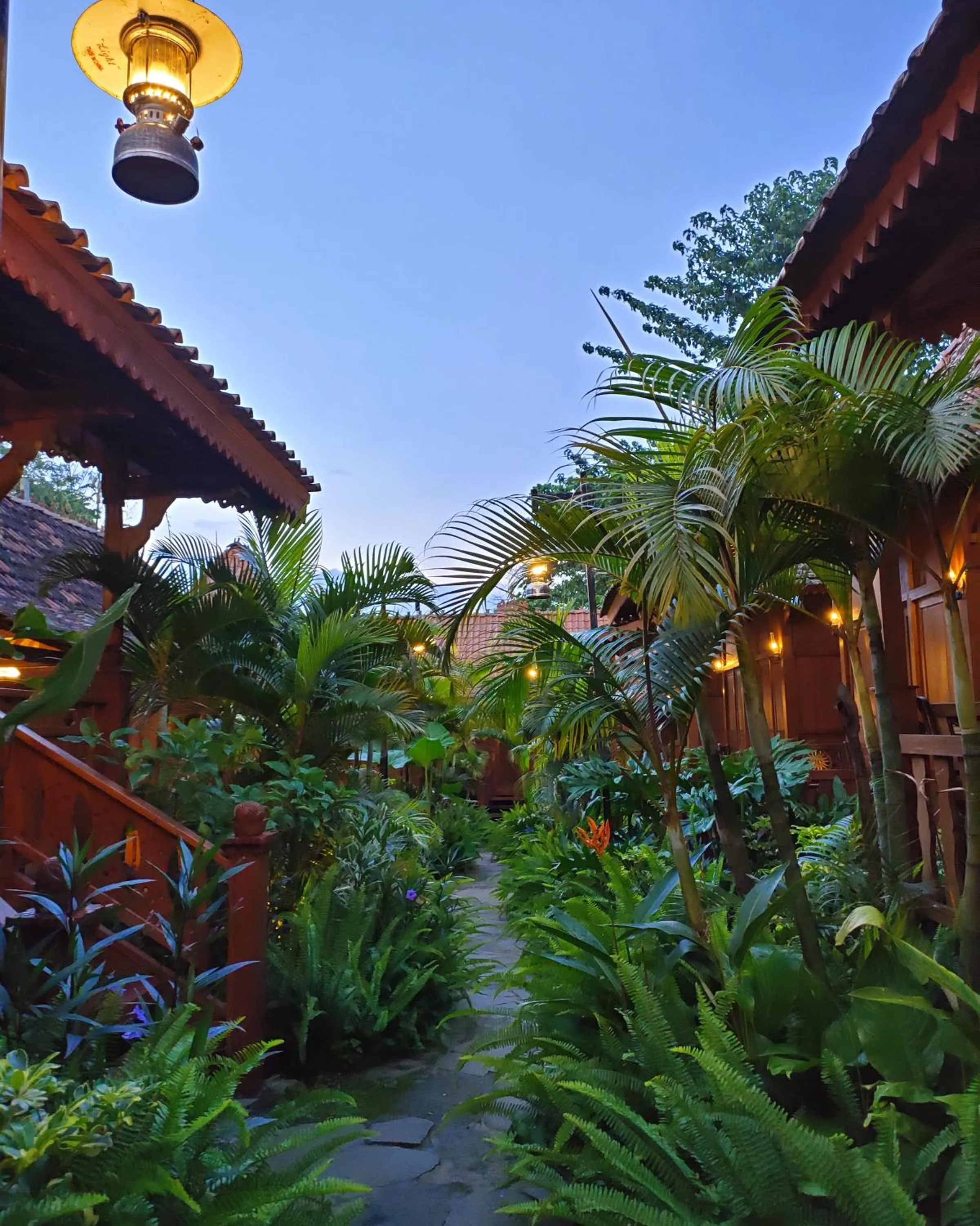 Garden view in Alam Batu Village