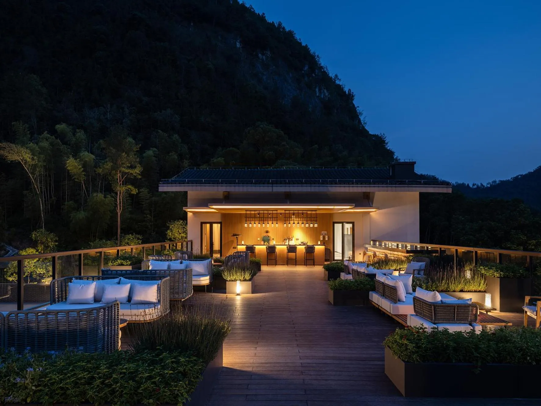 Lounge or bar in Garrya Xianju