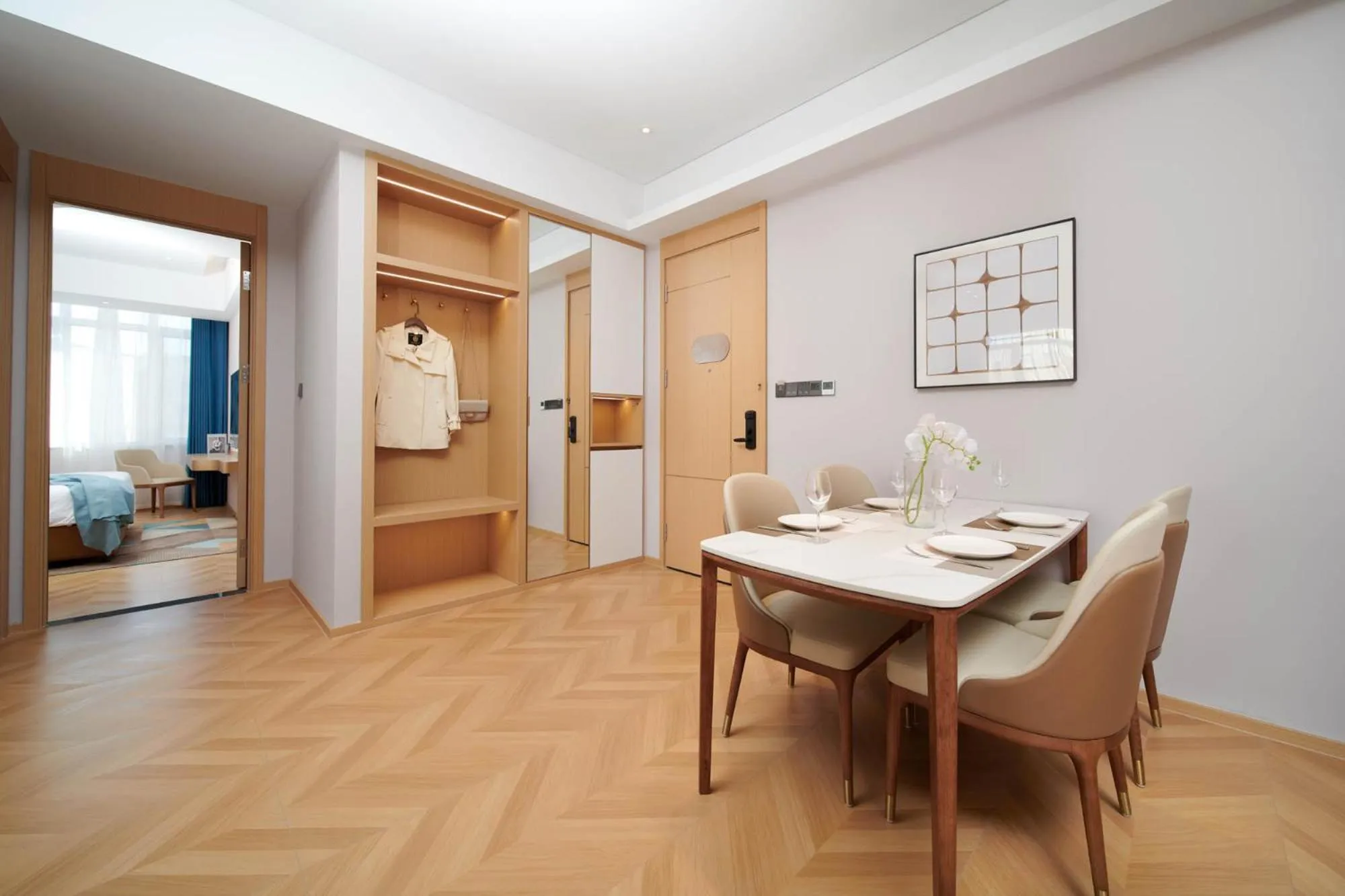 Dining area in Citadines DD Port Dalian