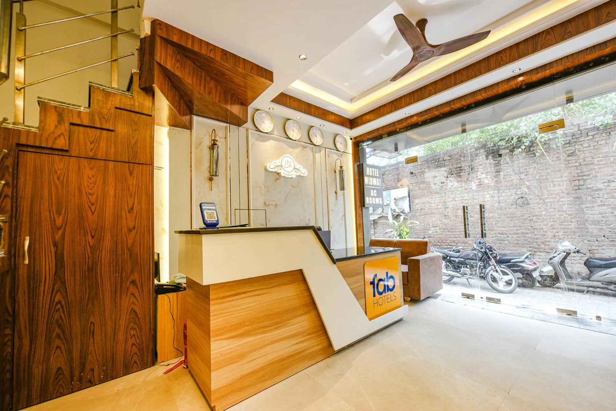 Lobby or reception in FabHotel Midway