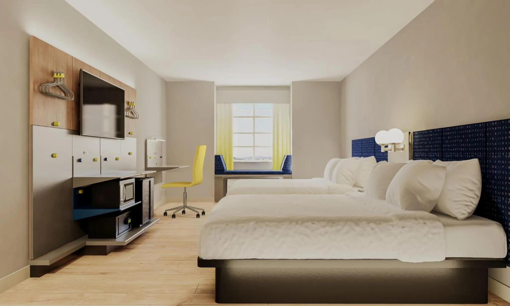 Bedroom, Bed in Microtel Inn & Suites by Wyndham Olive Branch