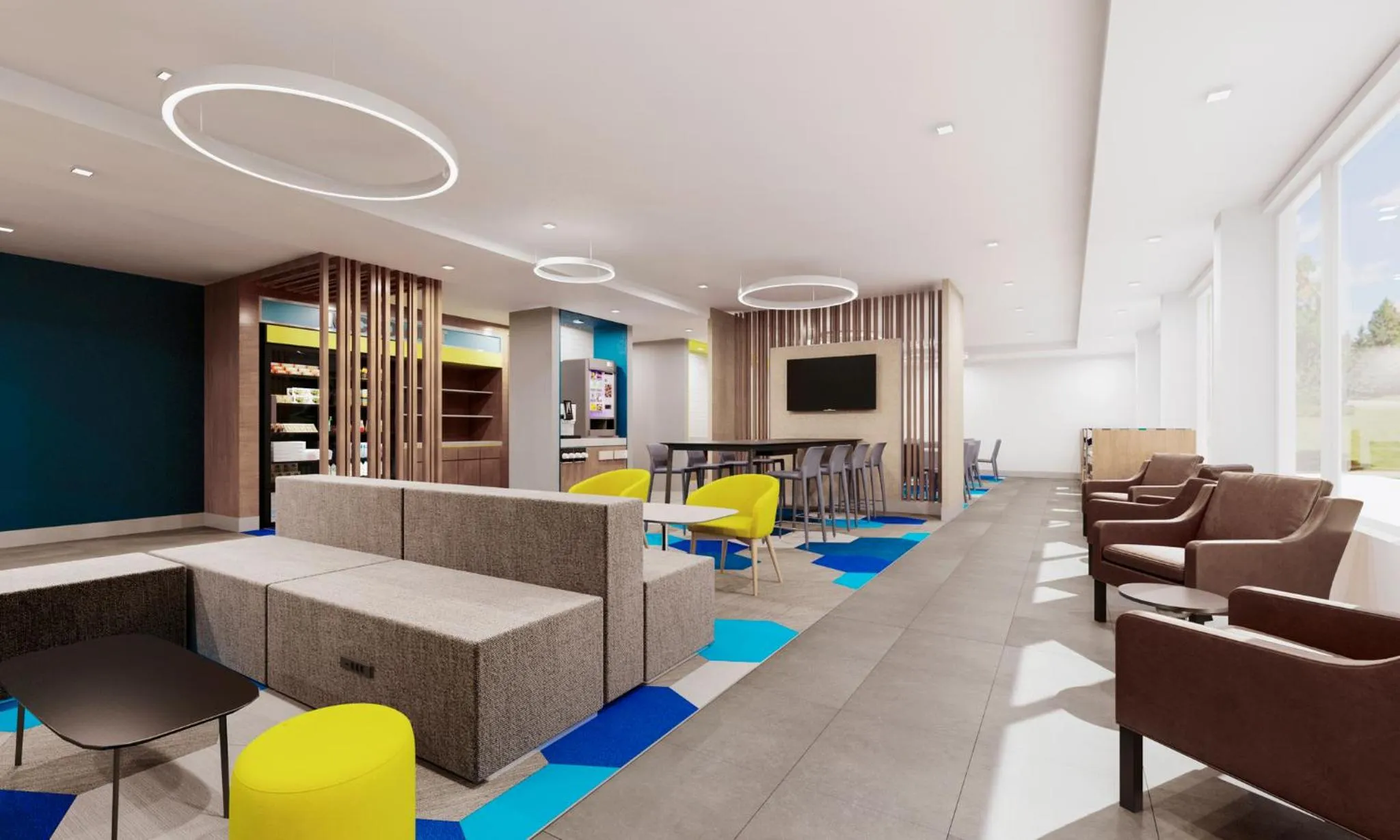 Seating area in Microtel Inn & Suites by Wyndham Olive Branch