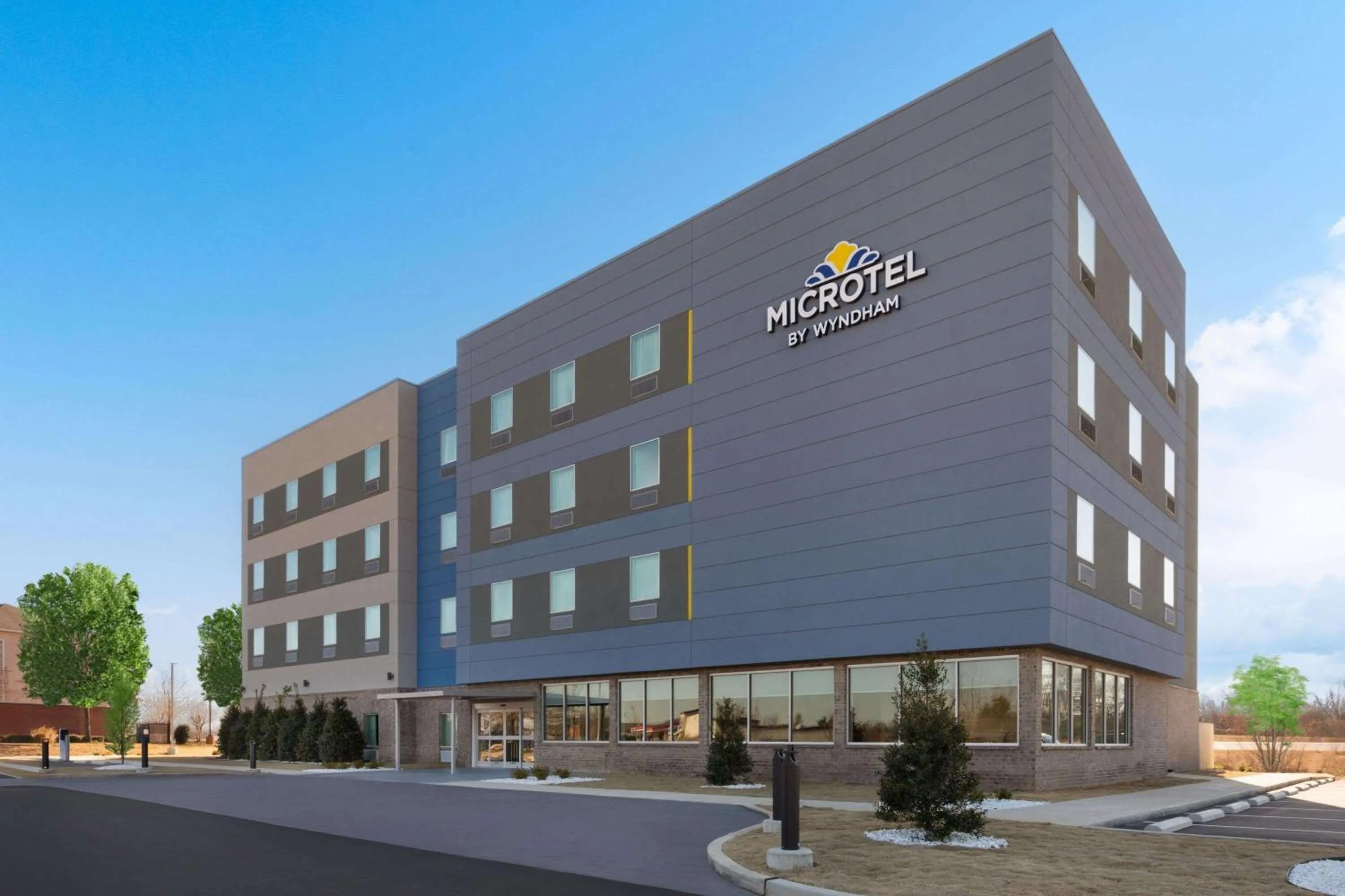 Property building in Microtel Inn & Suites by Wyndham Olive Branch