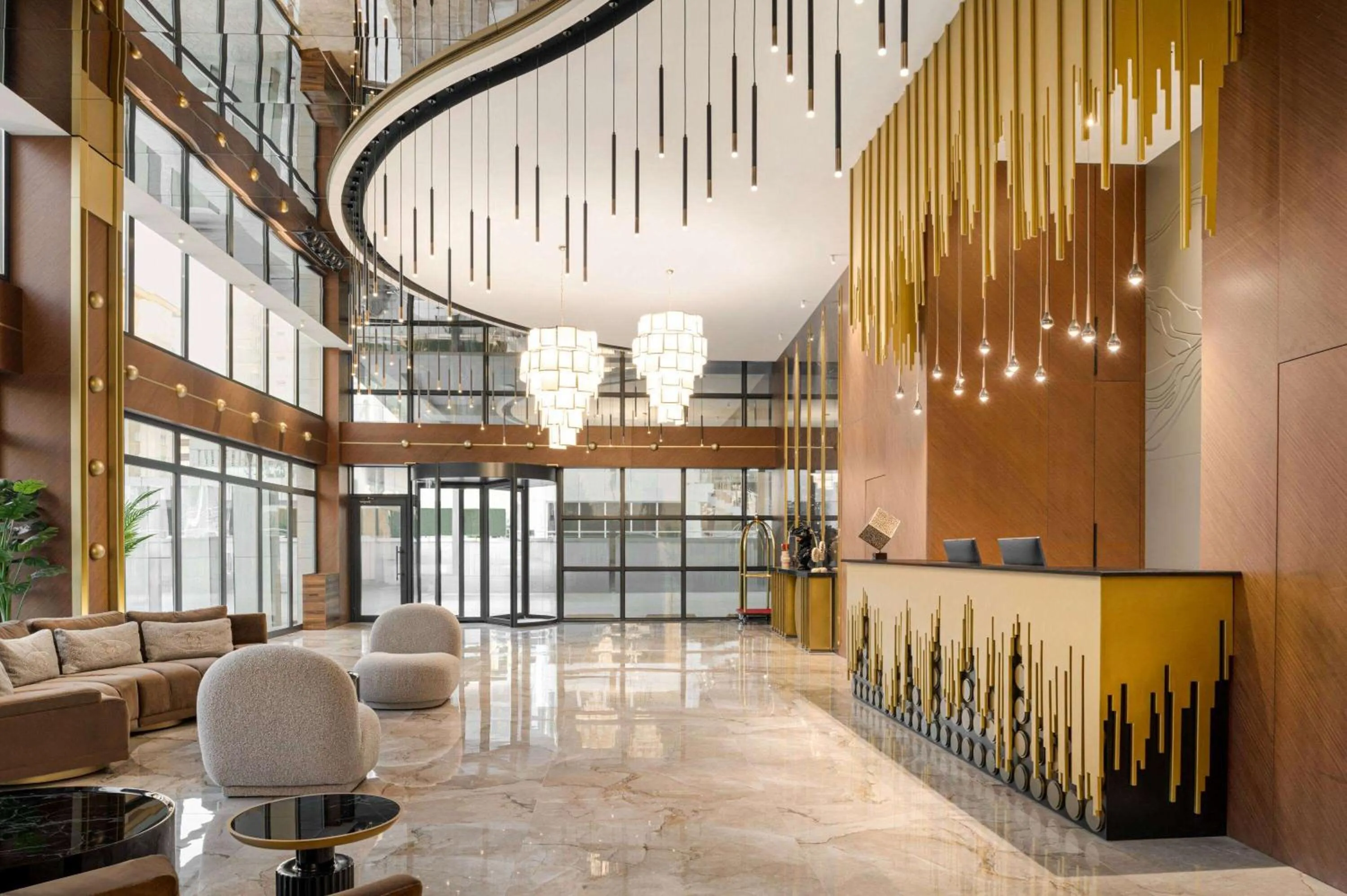Lobby or reception in Ramada by Wyndham Gaziantep