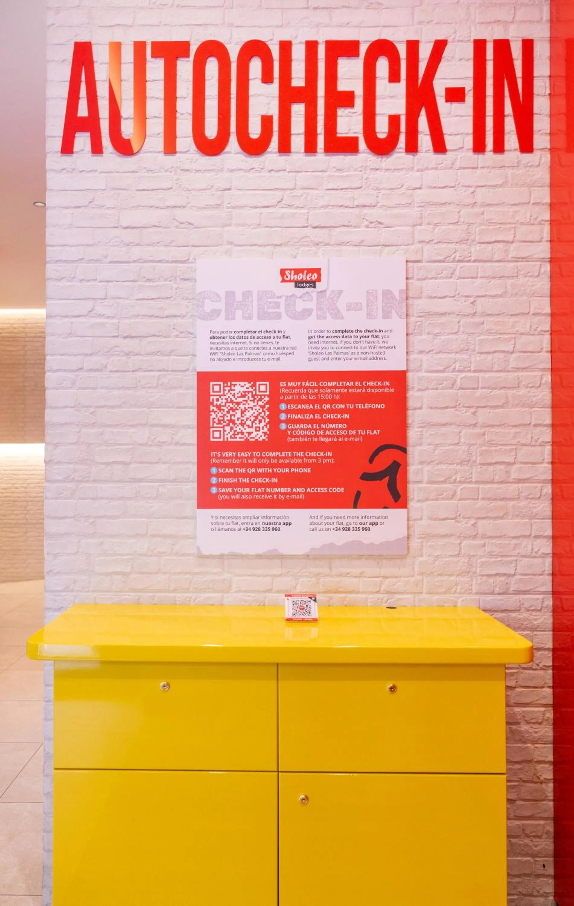 Lobby or reception in Sholeo Lodges Las Palmas Flats