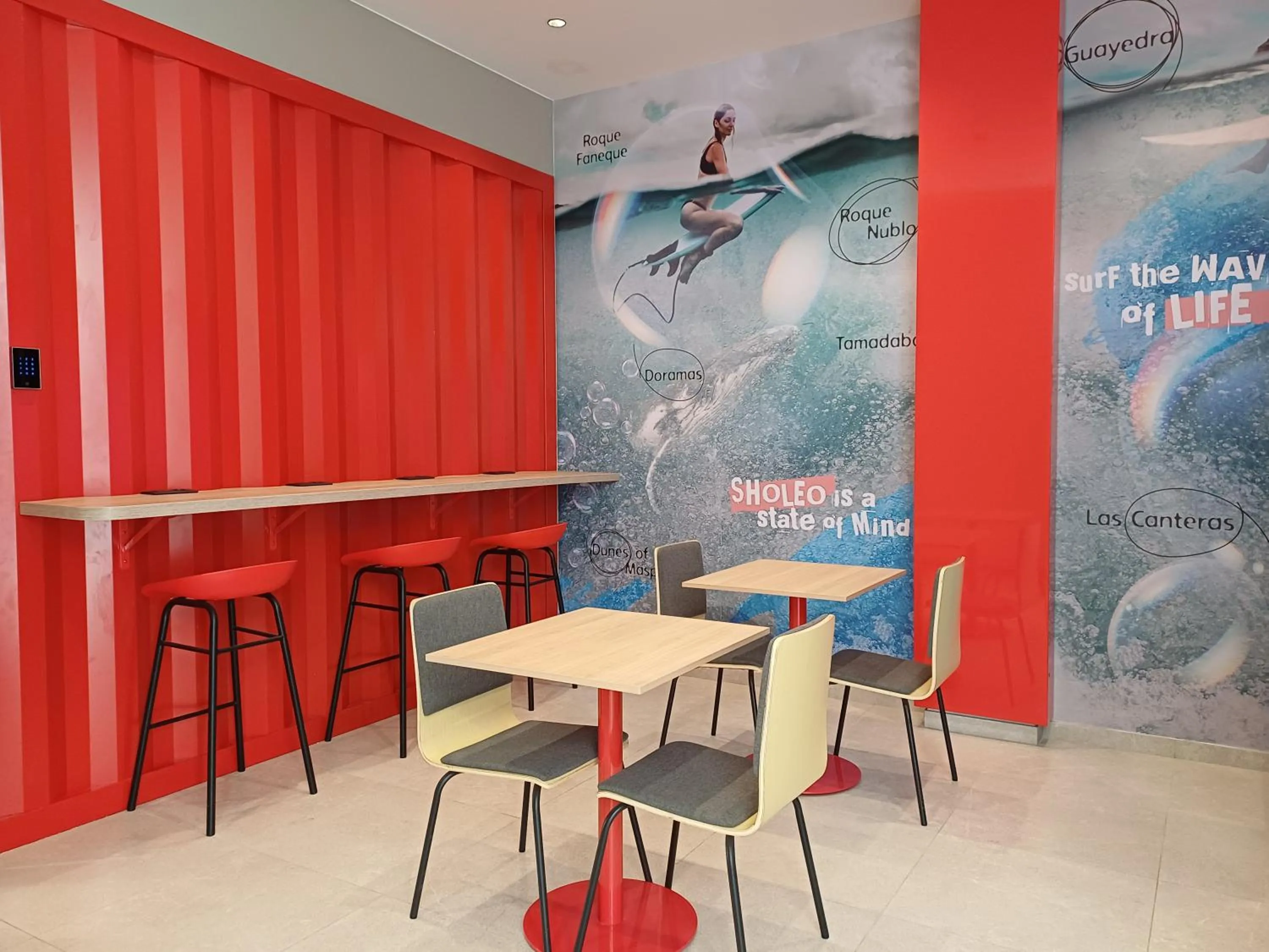 Area and facilities in Sholeo Lodges Las Palmas Flats