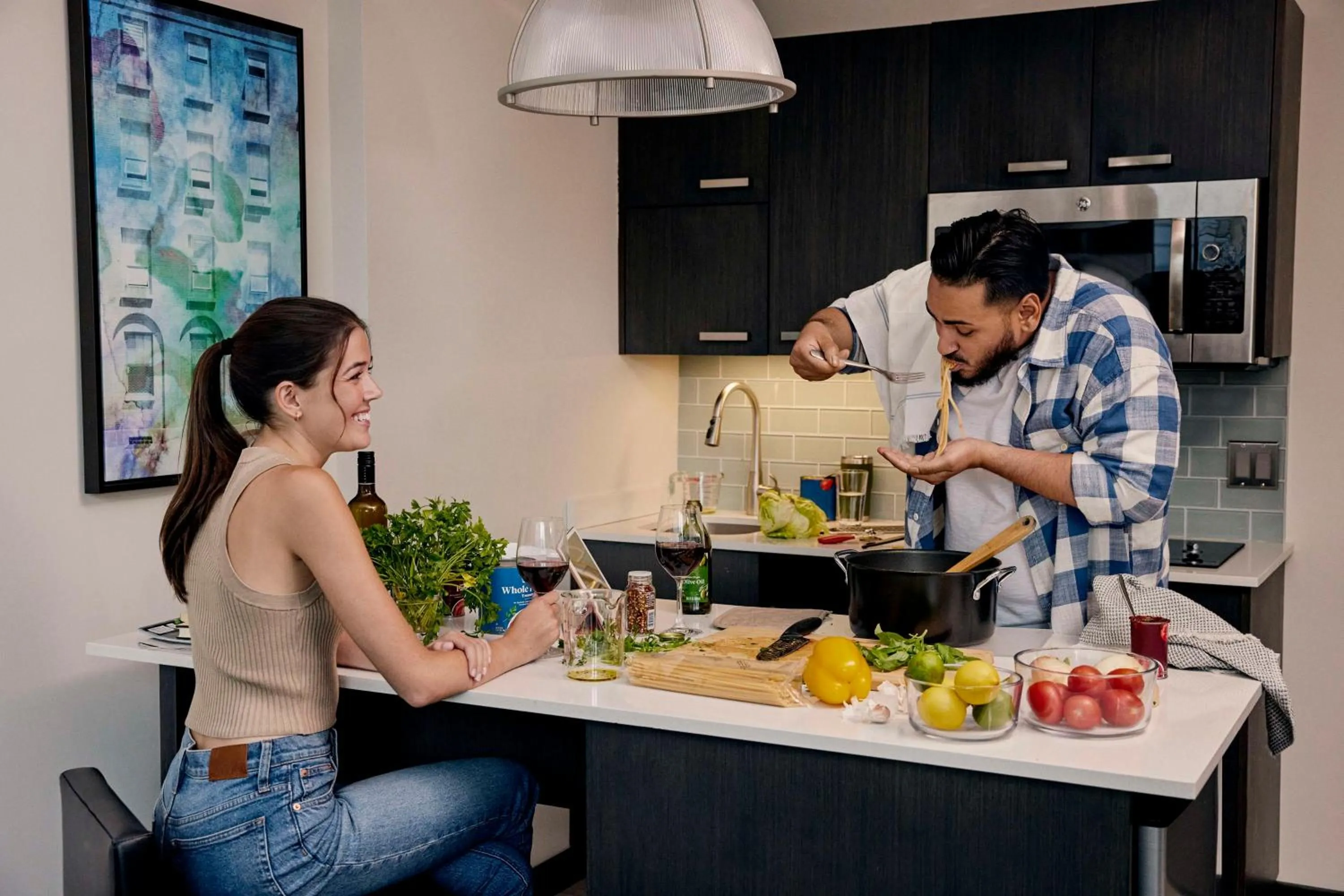 Bedroom in Hyatt House Bwi Airport/Baltimore