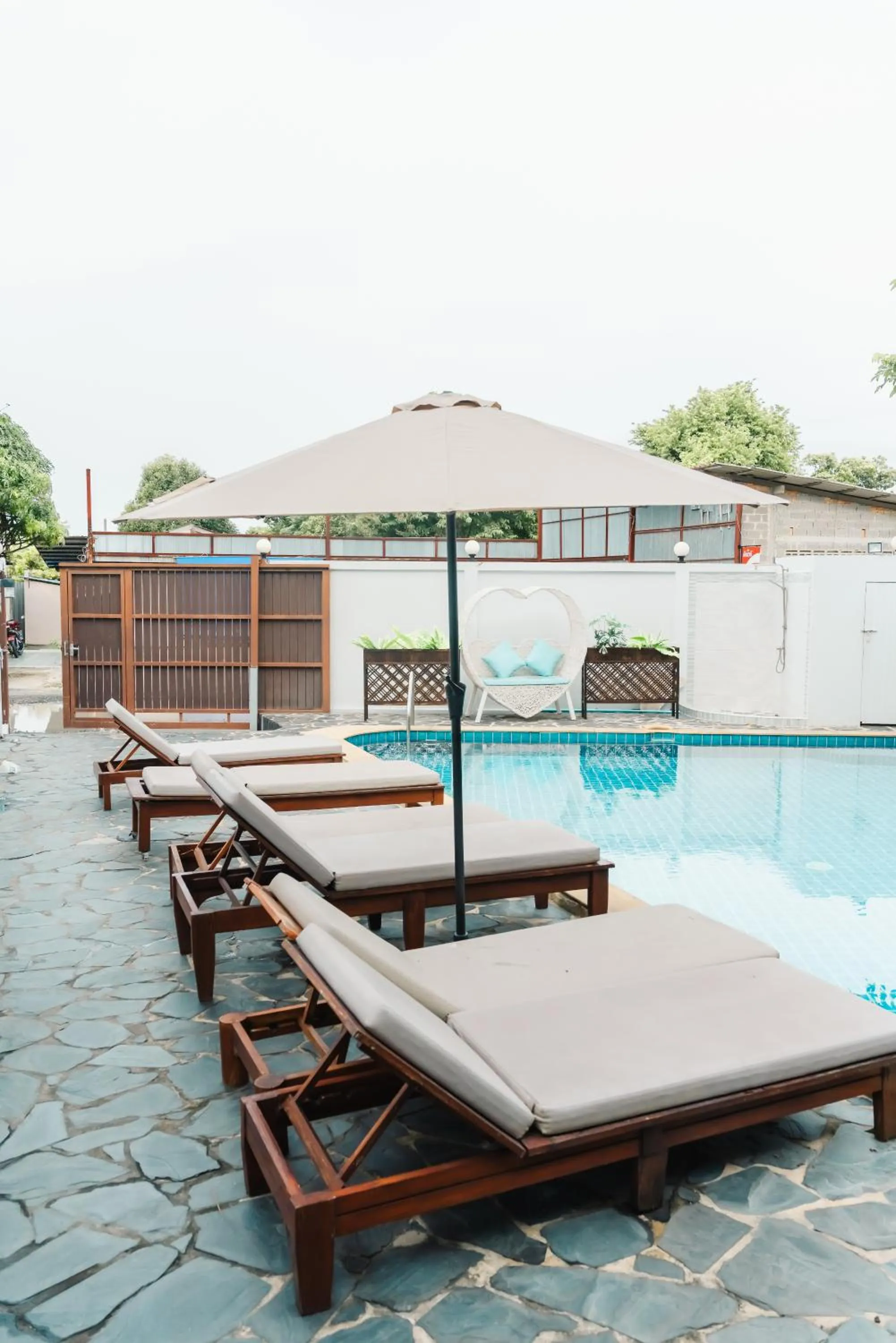 Pool view in Saiyuan Residence Phuket