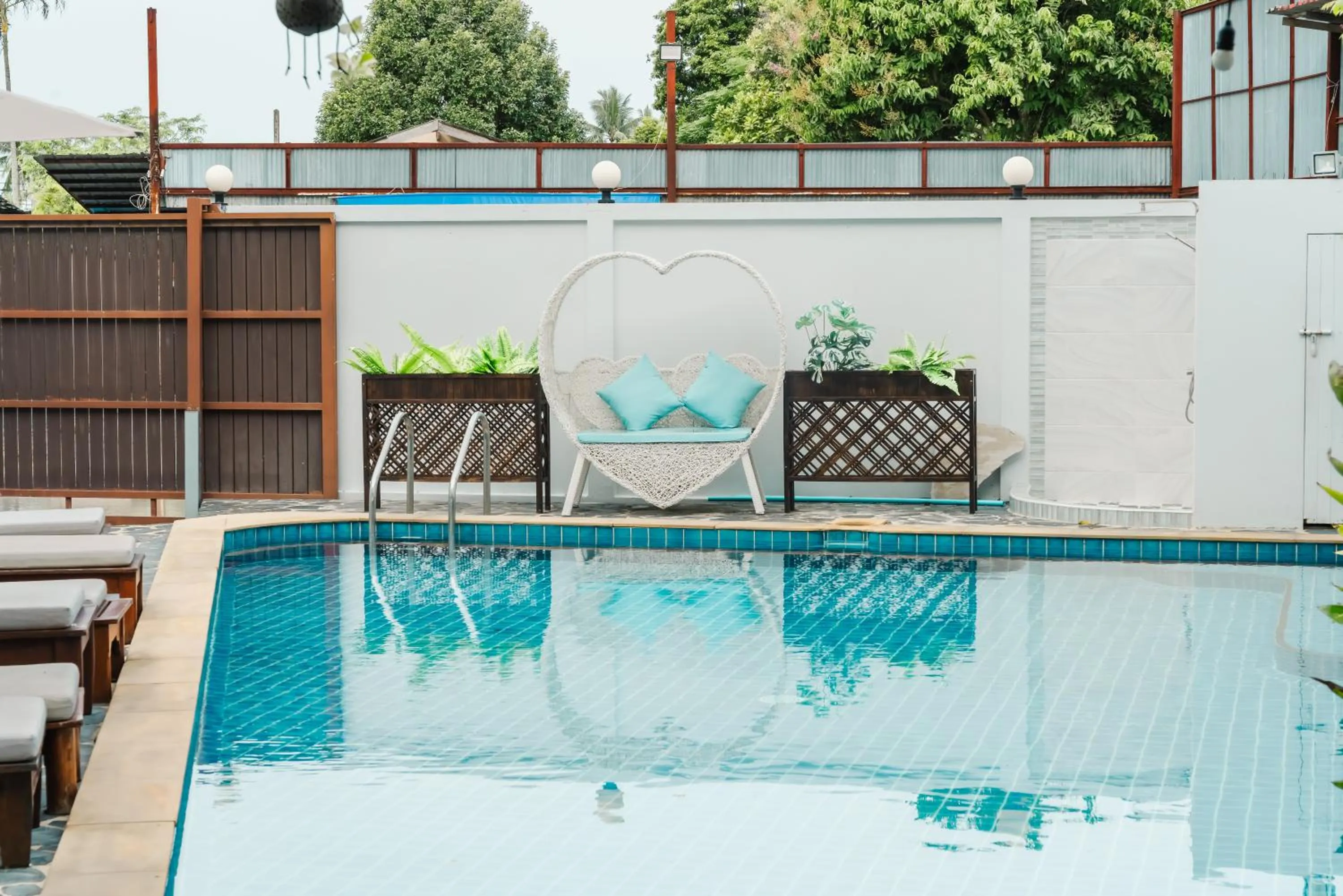 Pool view in Saiyuan Residence Phuket