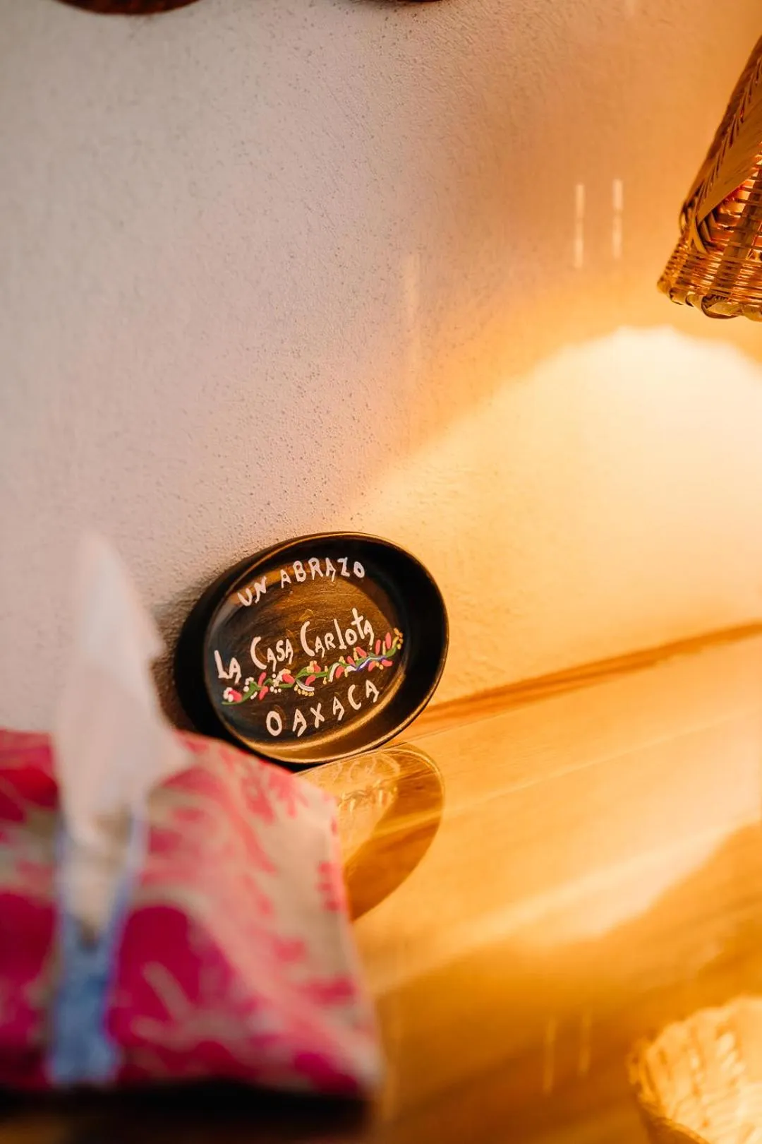 Decorative detail in La Casa Carlota