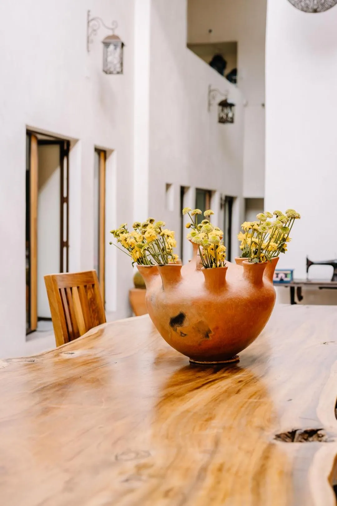 Seating area in La Casa Carlota