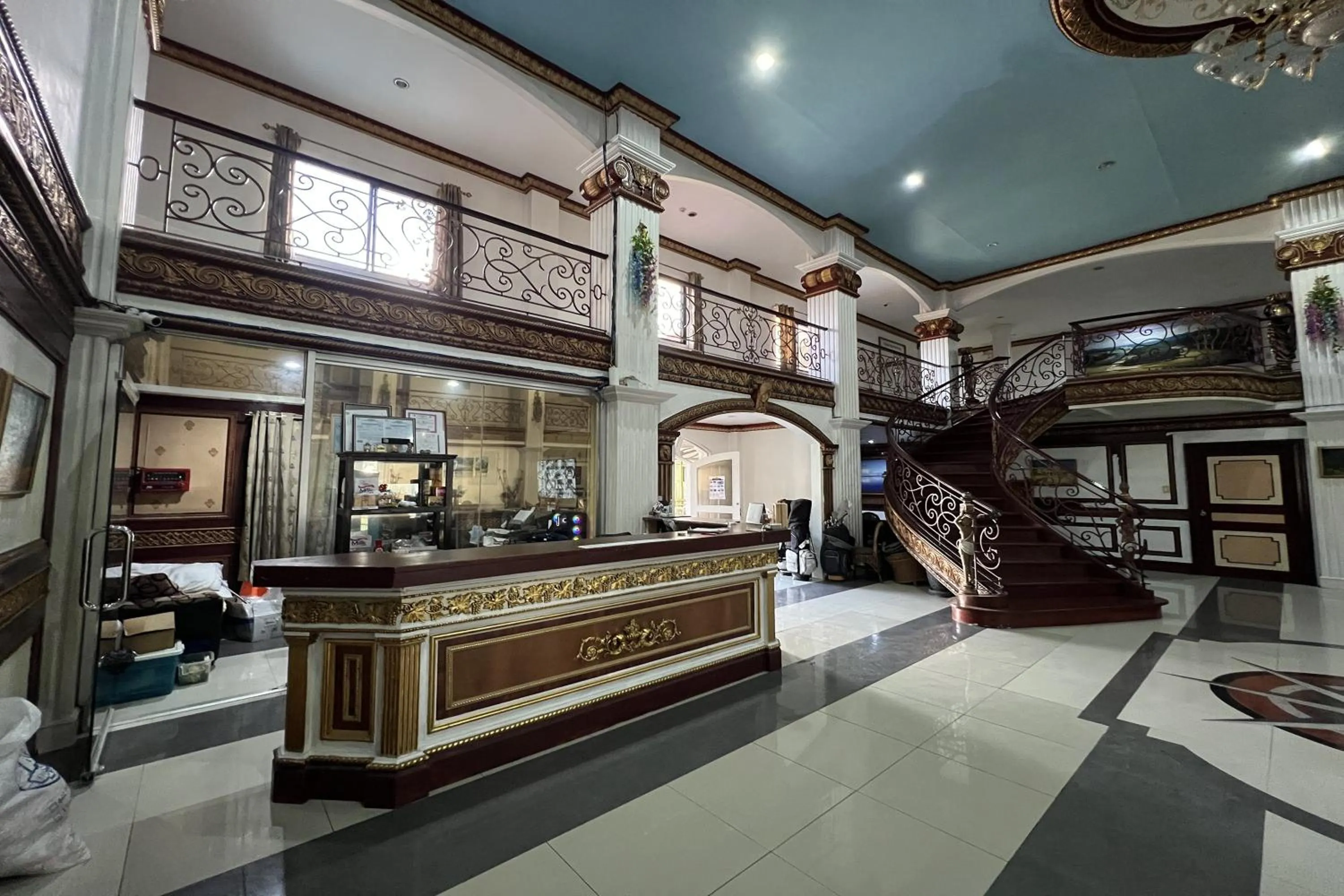 Lobby or reception in Garden Suite Hotel near Koreatown