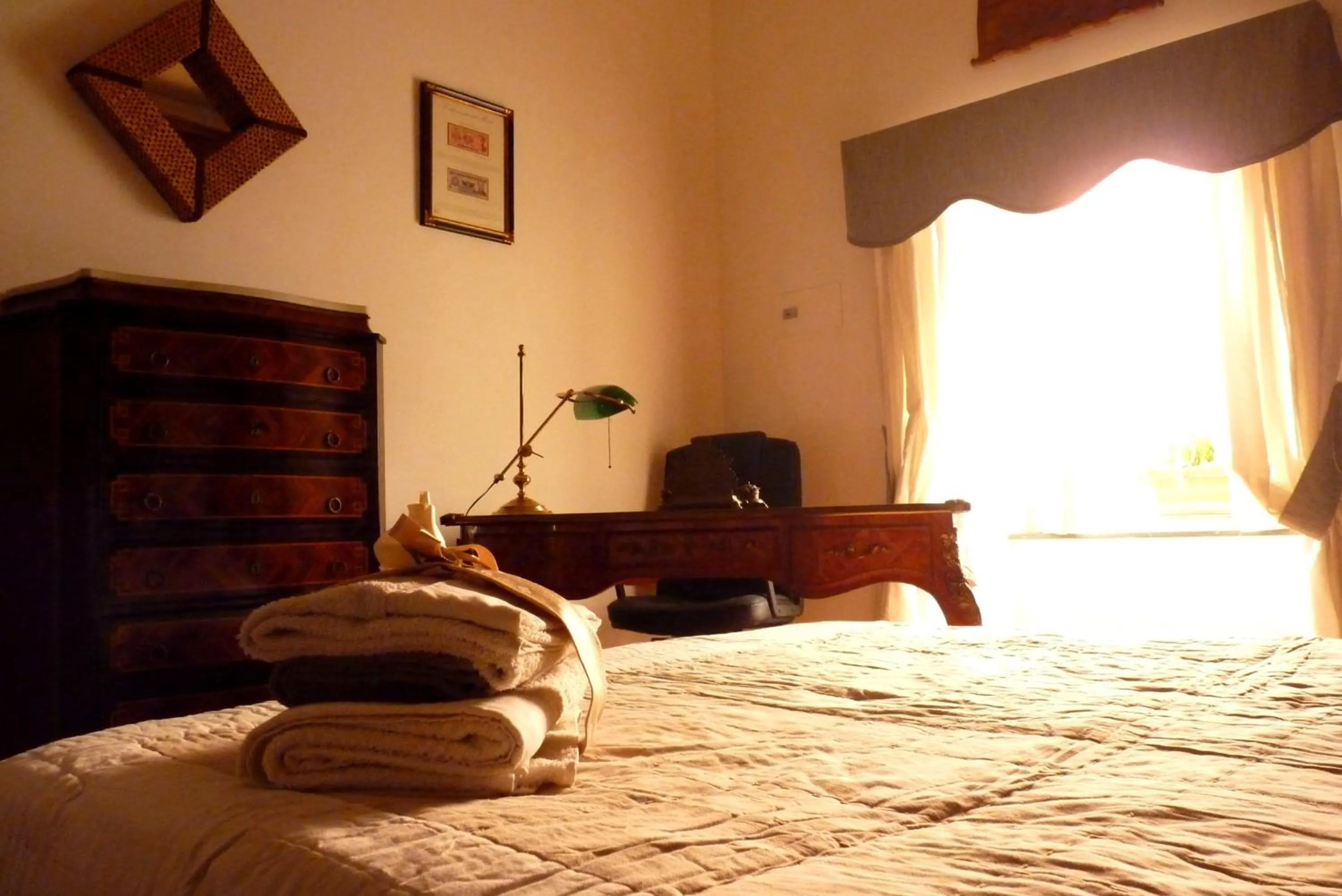 Bedroom, Bed in B&B Nilo