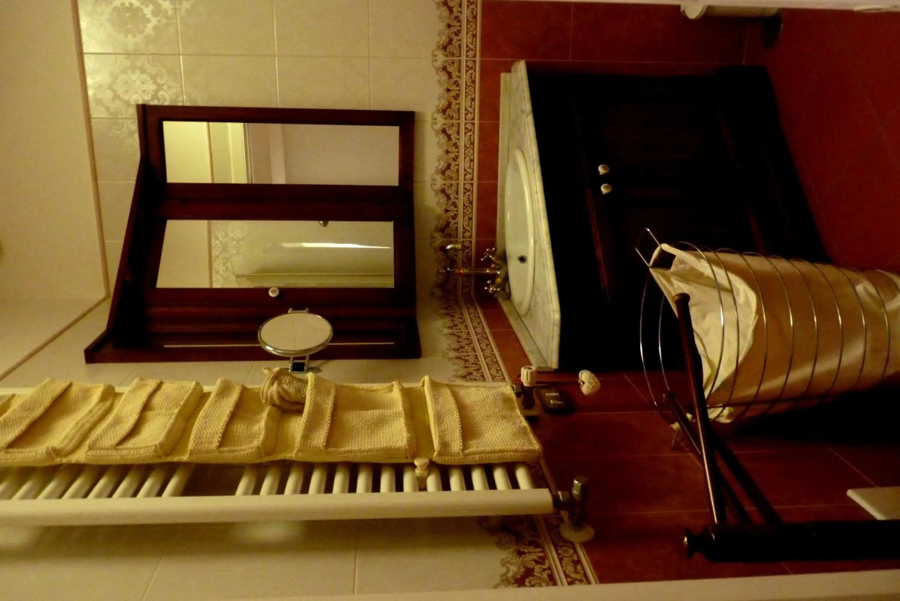 Bathroom, Bed in B&B Nilo