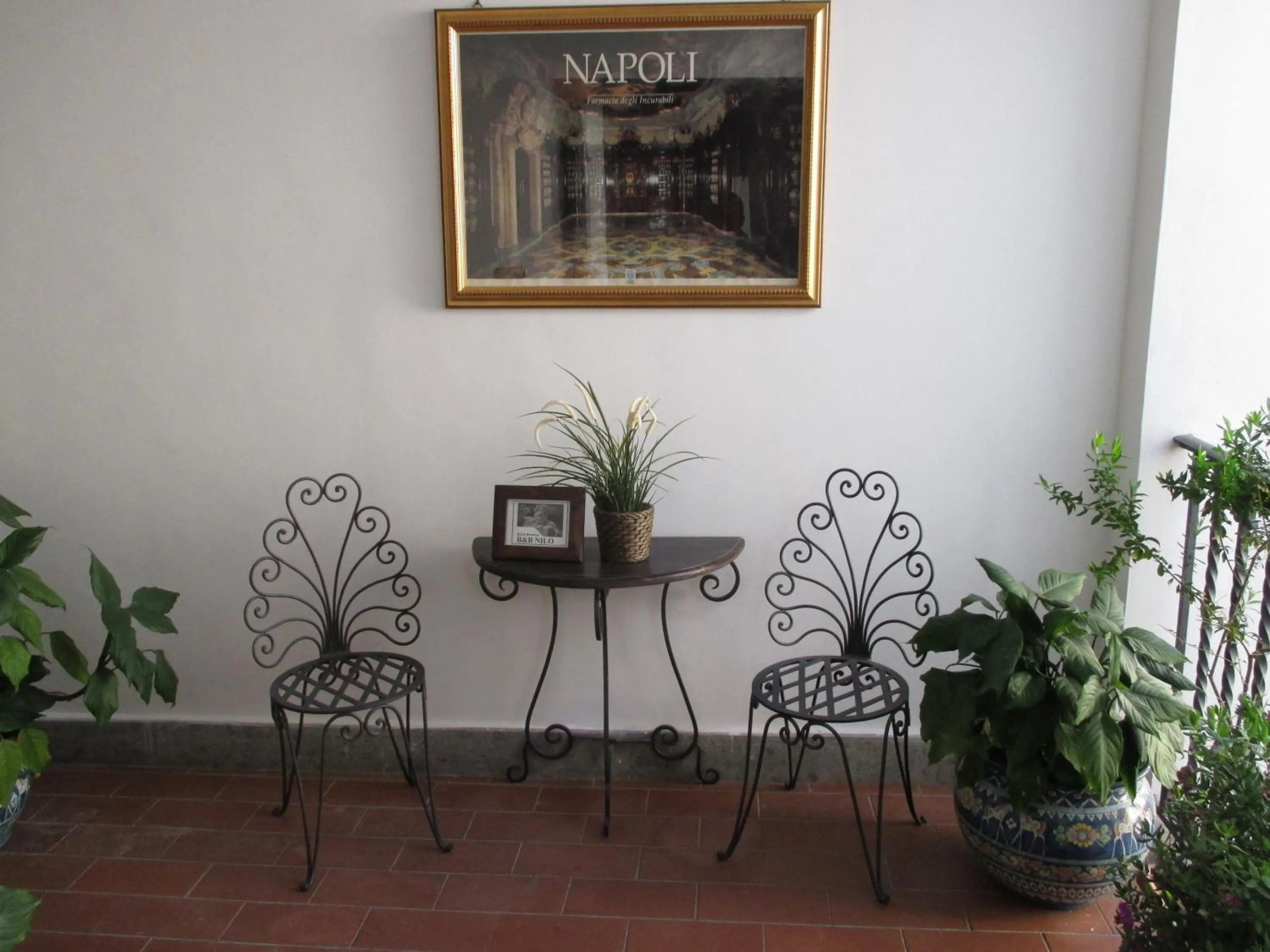 Lobby or reception in B&B Nilo