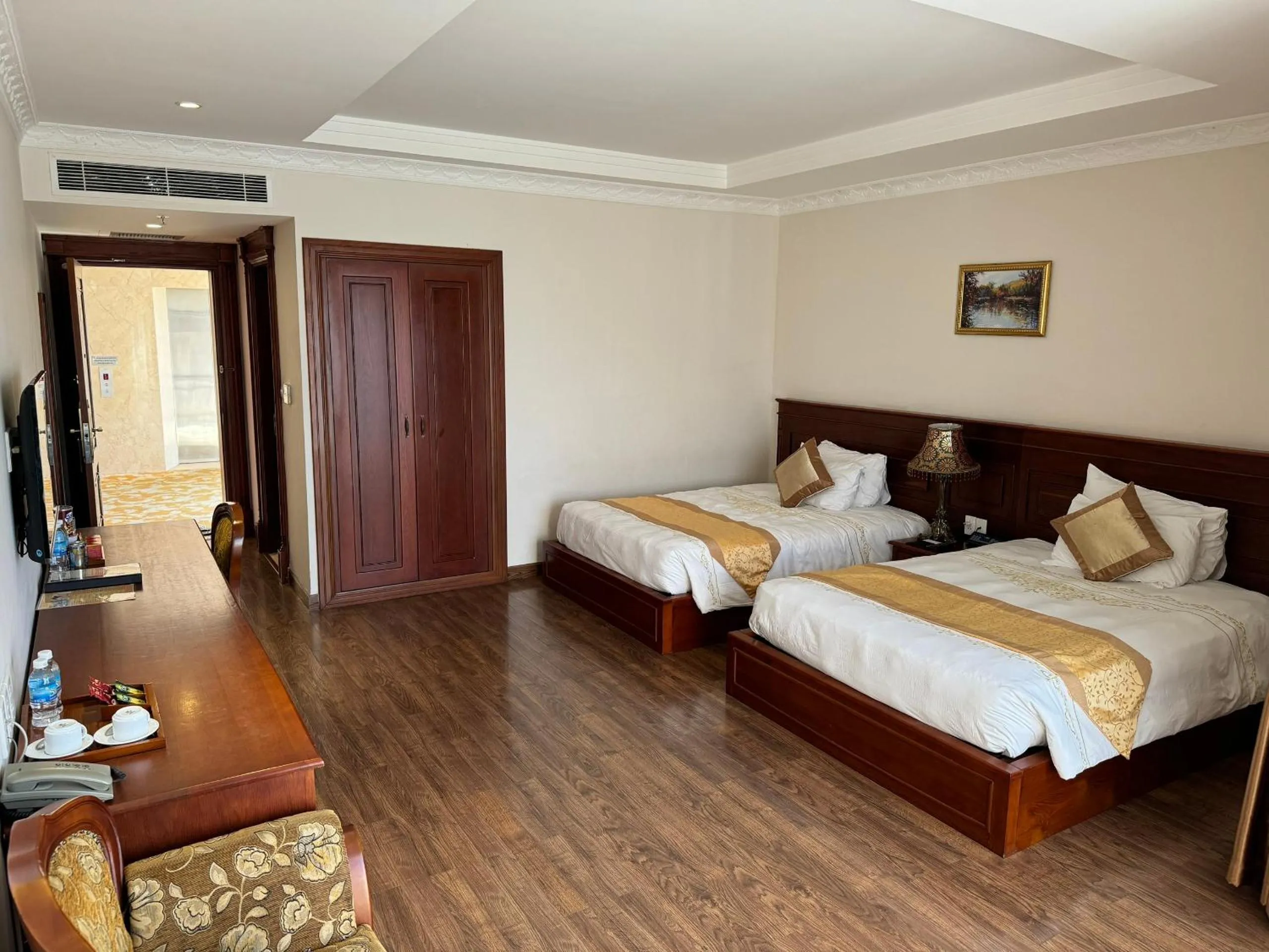 Bed in Nha Trang Palace Hotel