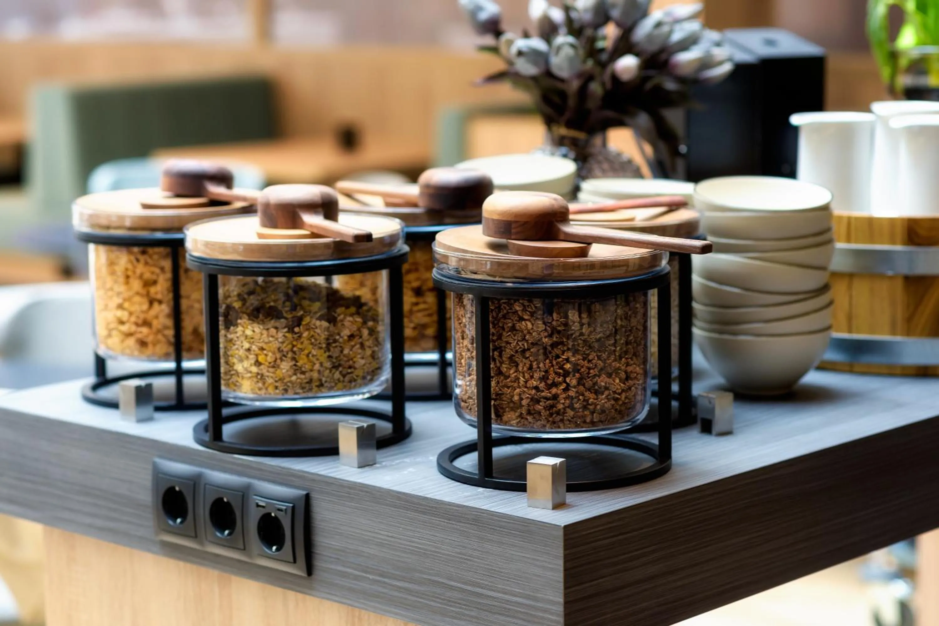 Restaurant/places to eat in Radisson Hotel Leipzig