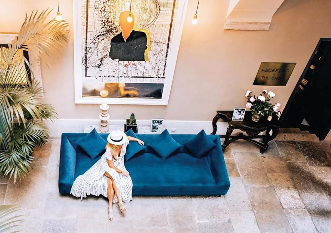 Lobby or reception in Santiago de Alfama - Boutique Hotel