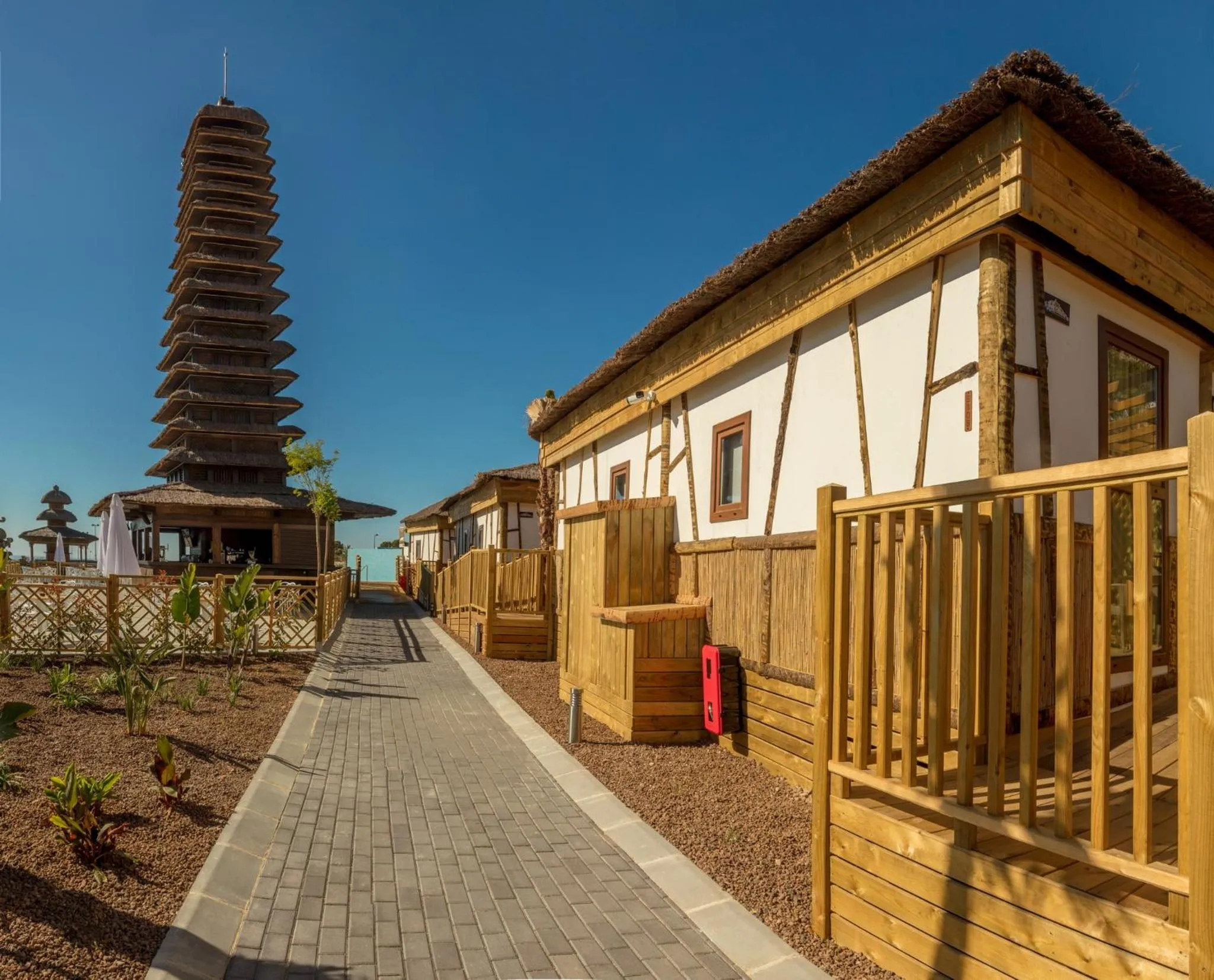 Property building in Magic Natura Resort