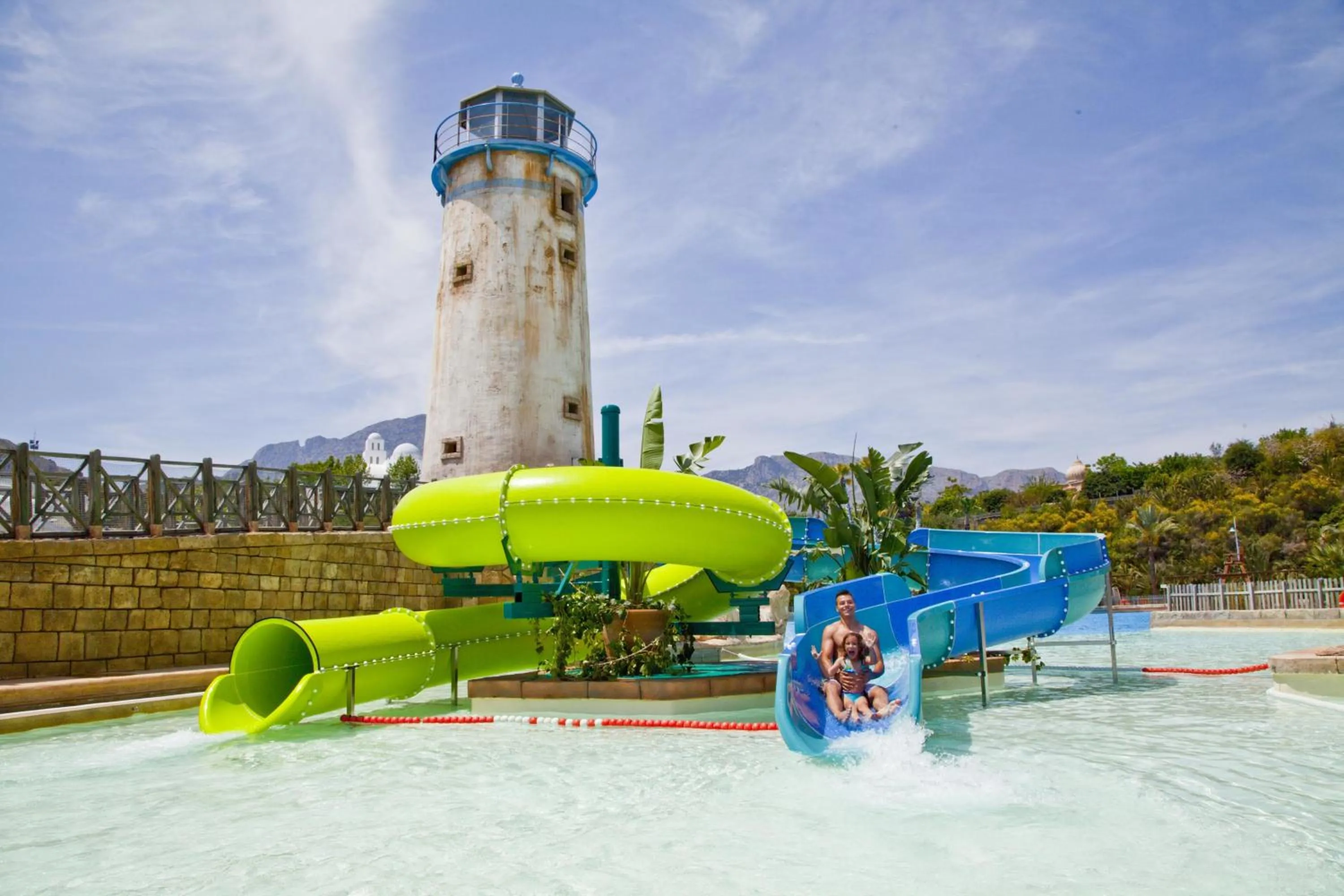 Aqua park in Magic Natura Resort
