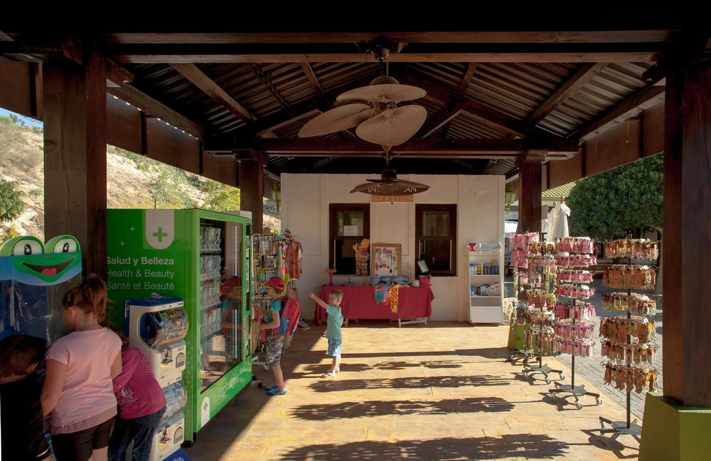 On-site shops in Magic Natura Resort