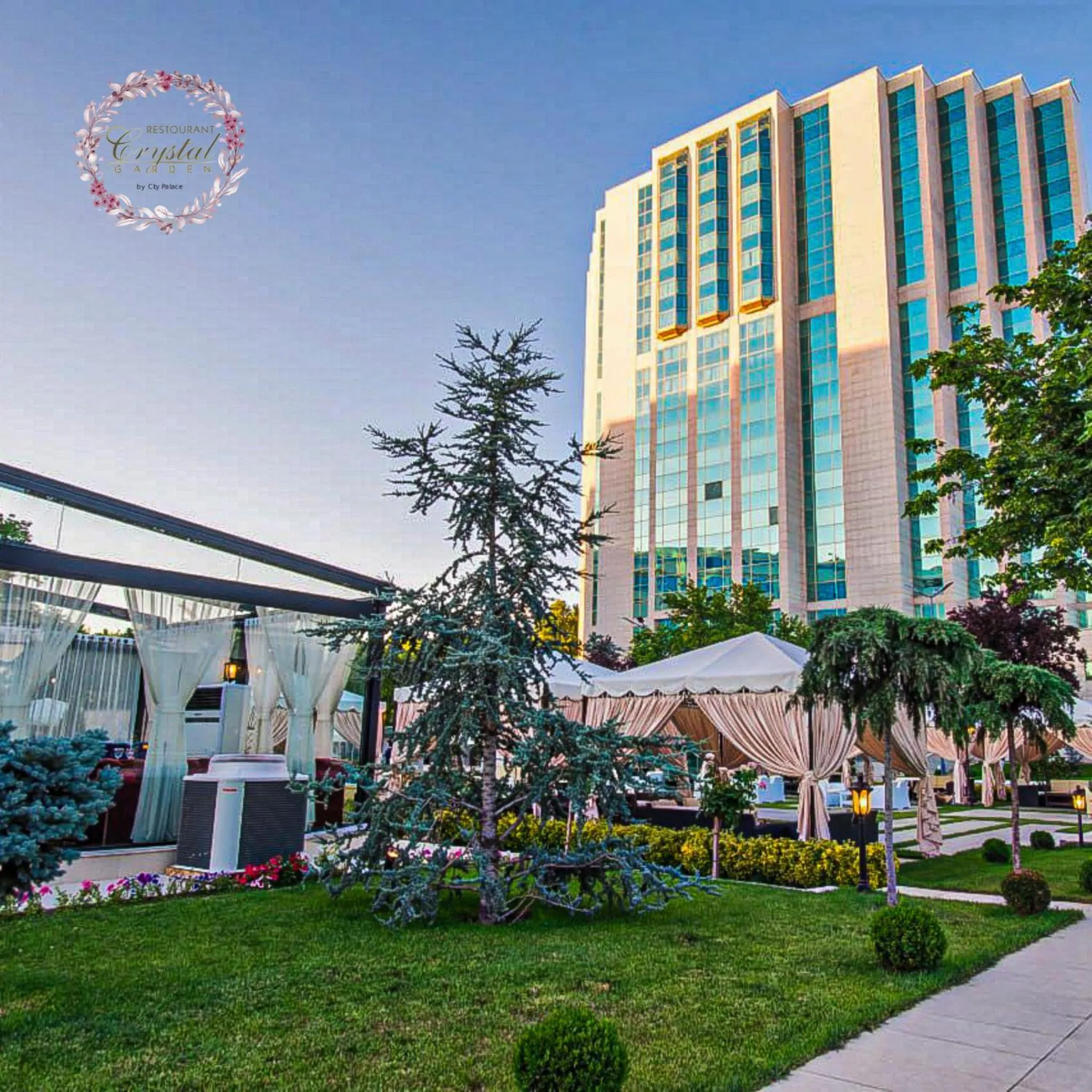 Property building in City Palace Hotel Tashkent