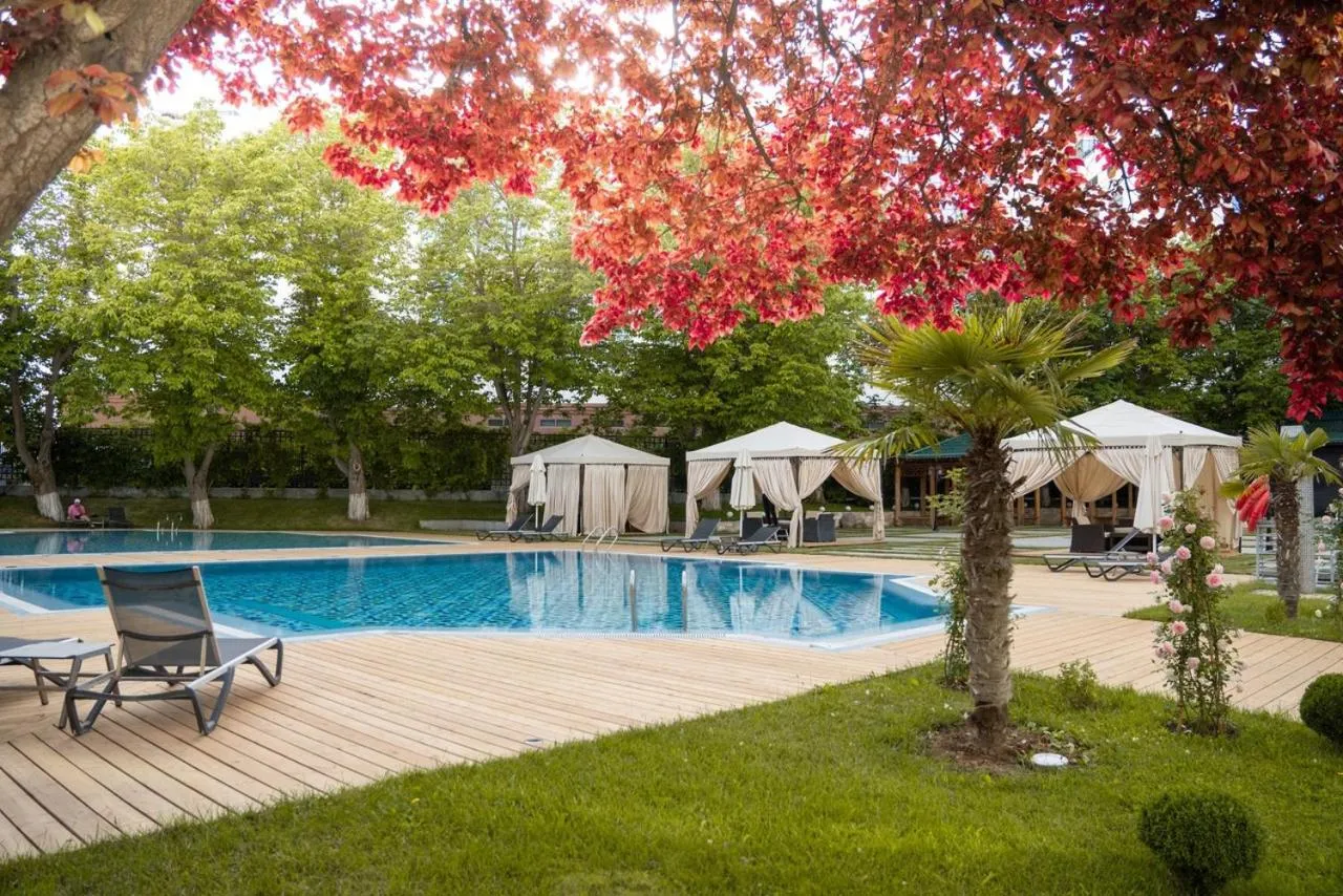 Swimming pool in City Palace Hotel Tashkent