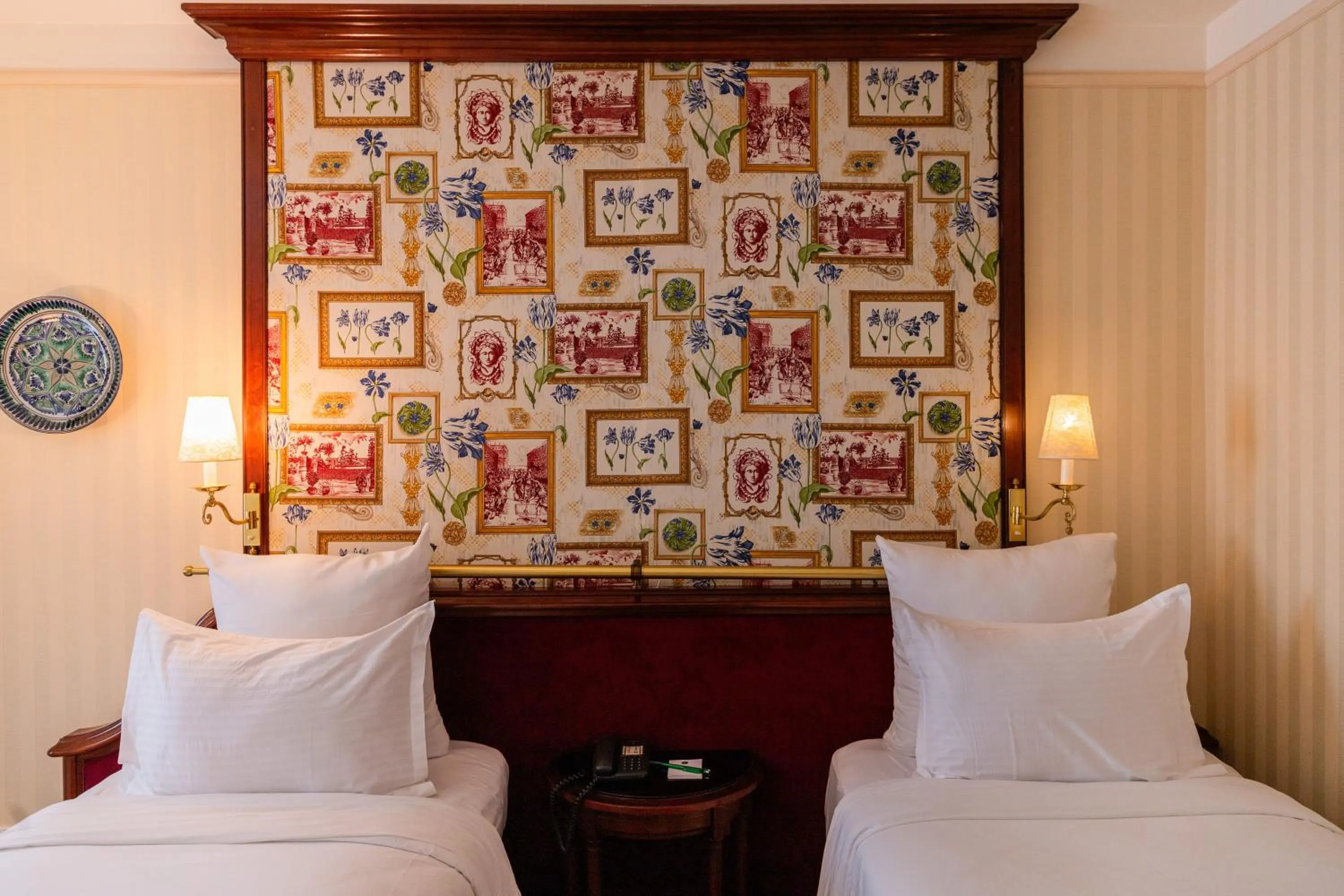 Bed in City Palace Hotel Tashkent