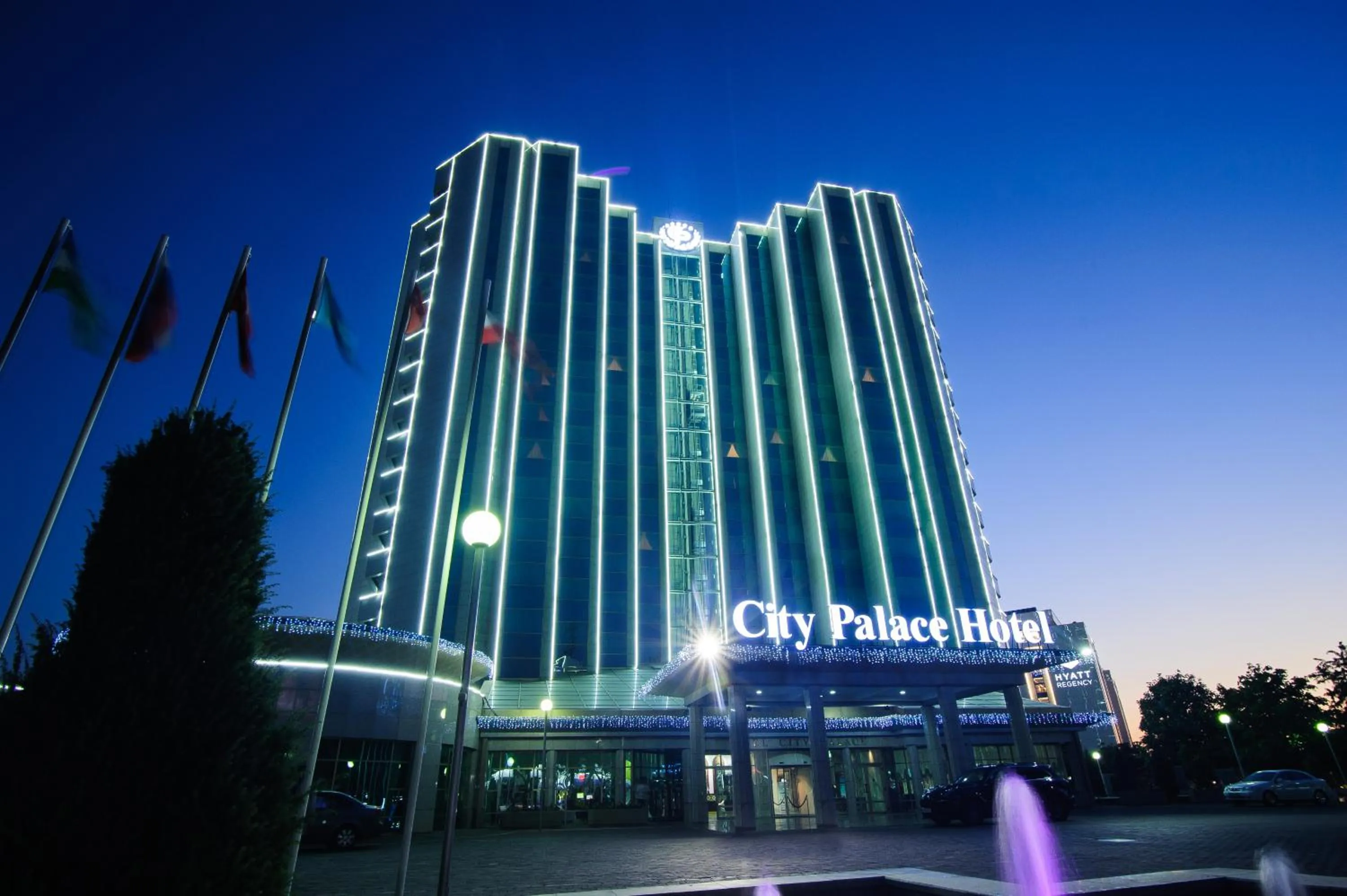 Property building in City Palace Hotel Tashkent