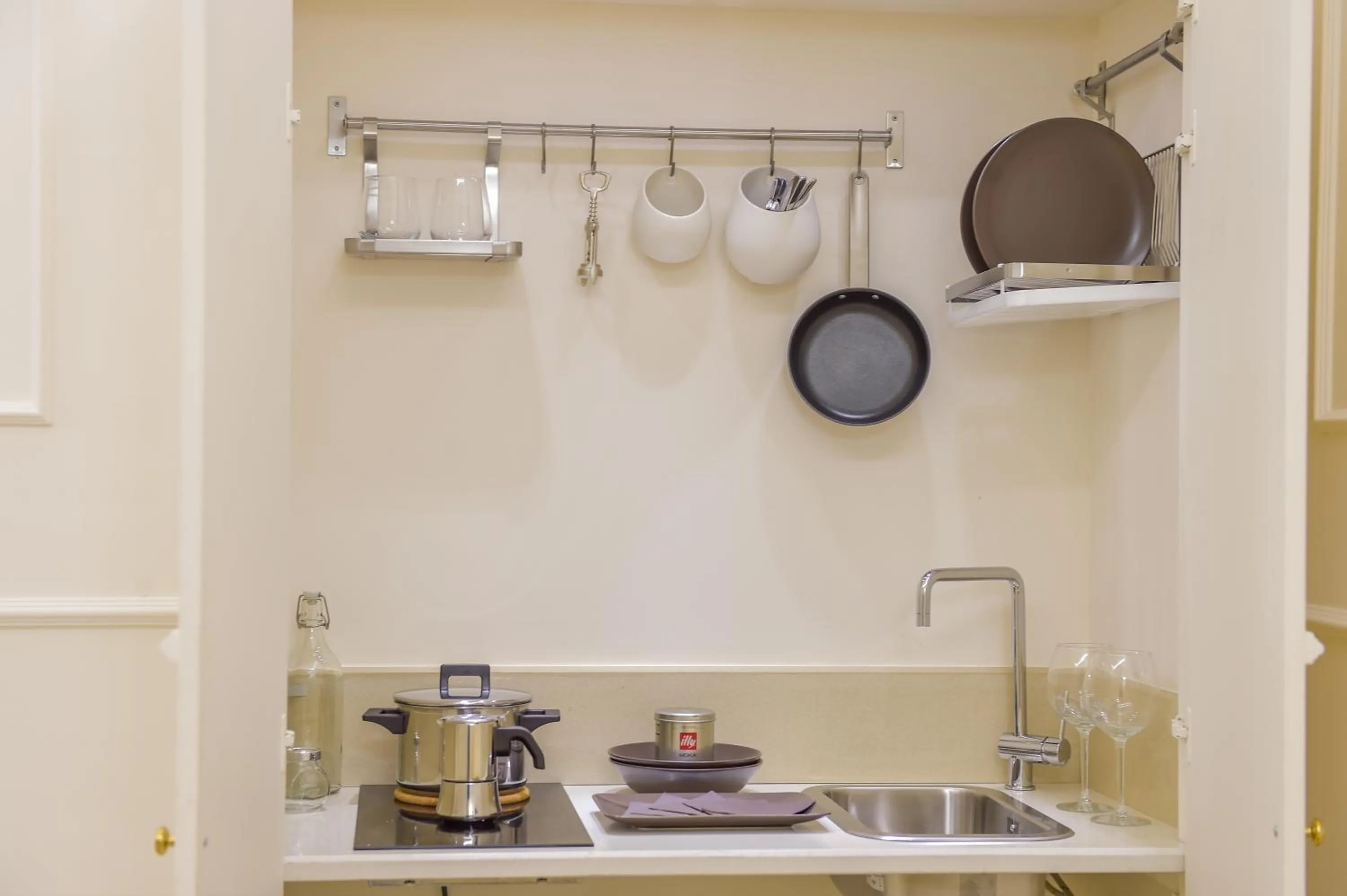 Kitchen or kitchenette in Palazzo Liguori