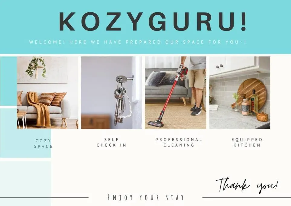 KozyGuru | Harris Park | Charming 1R Two-story Apt