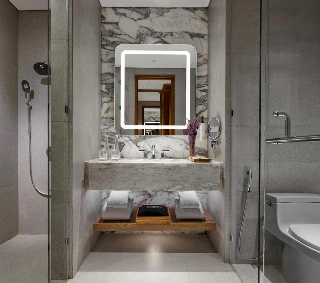 Bathroom in Swissôtel Nusantara