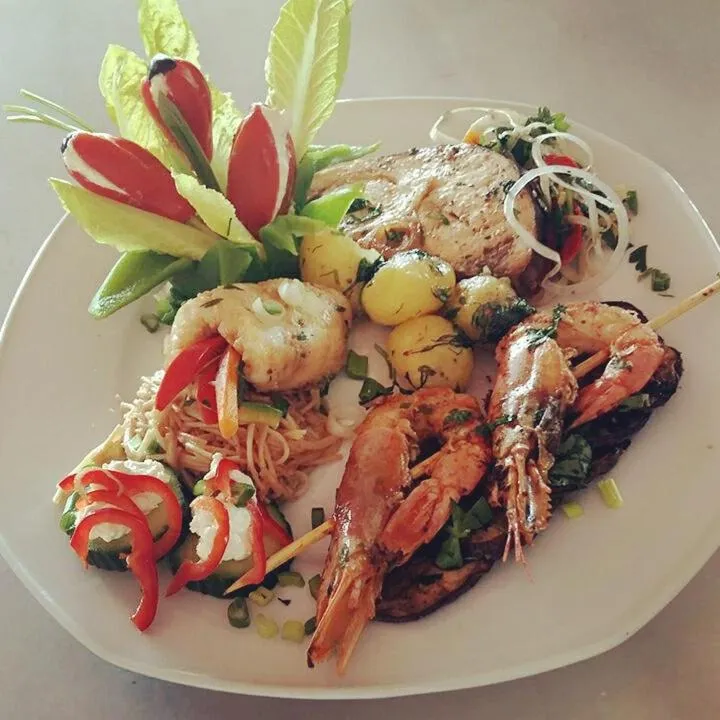 Food close-up in Lamon Hotel