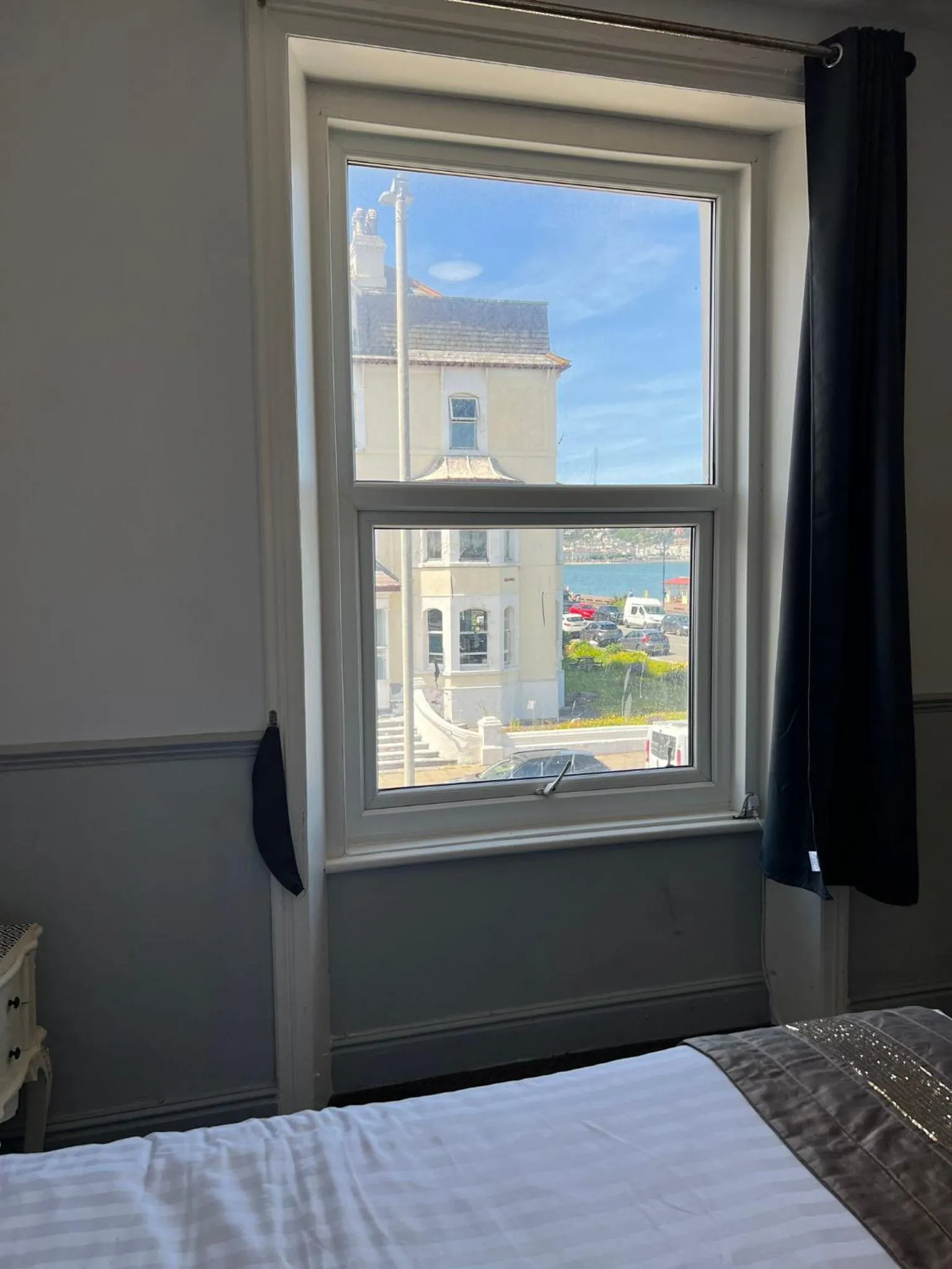 Sea view, Bed in The Manor Hotel
