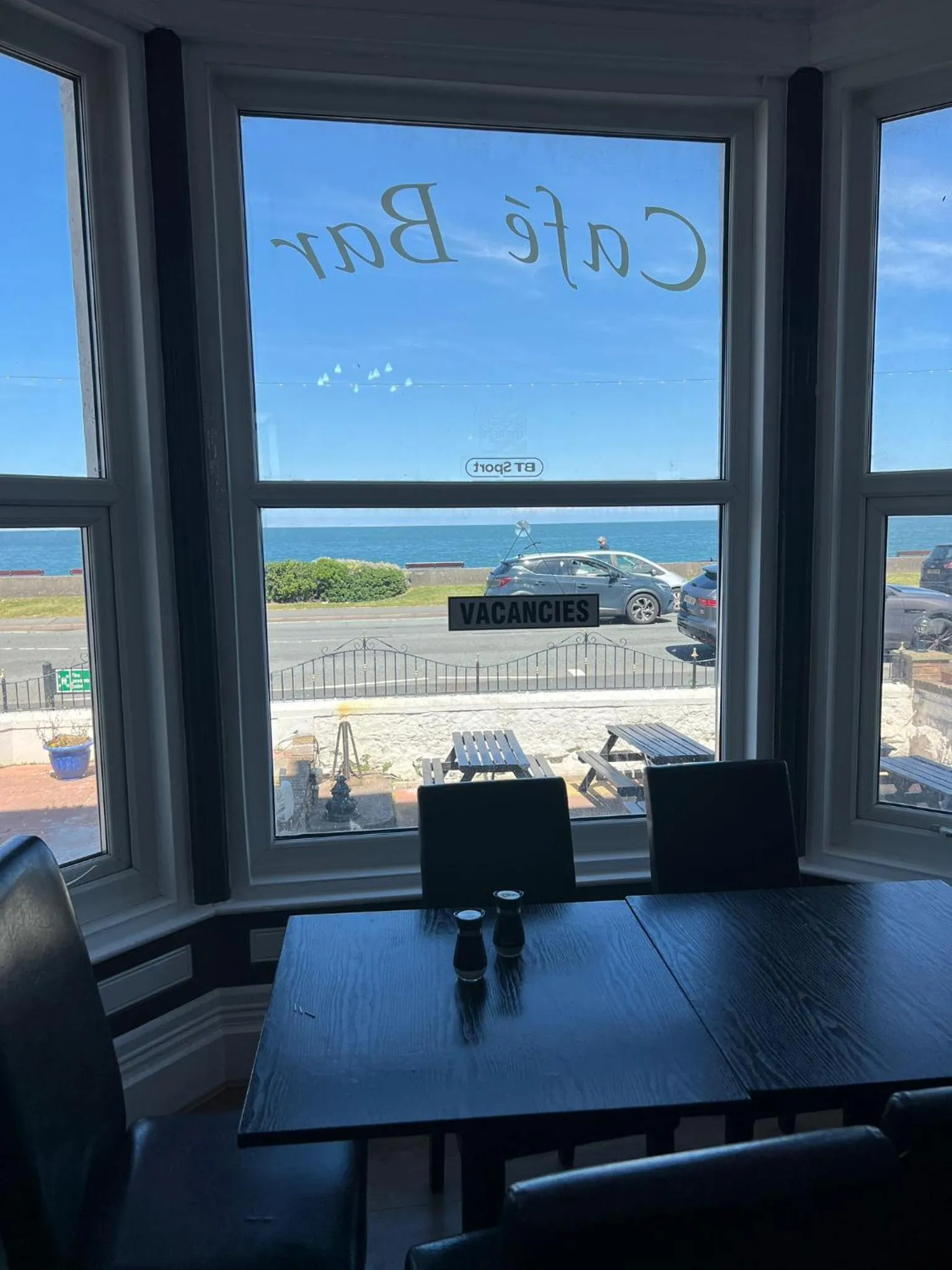 Dining area in The Manor Hotel