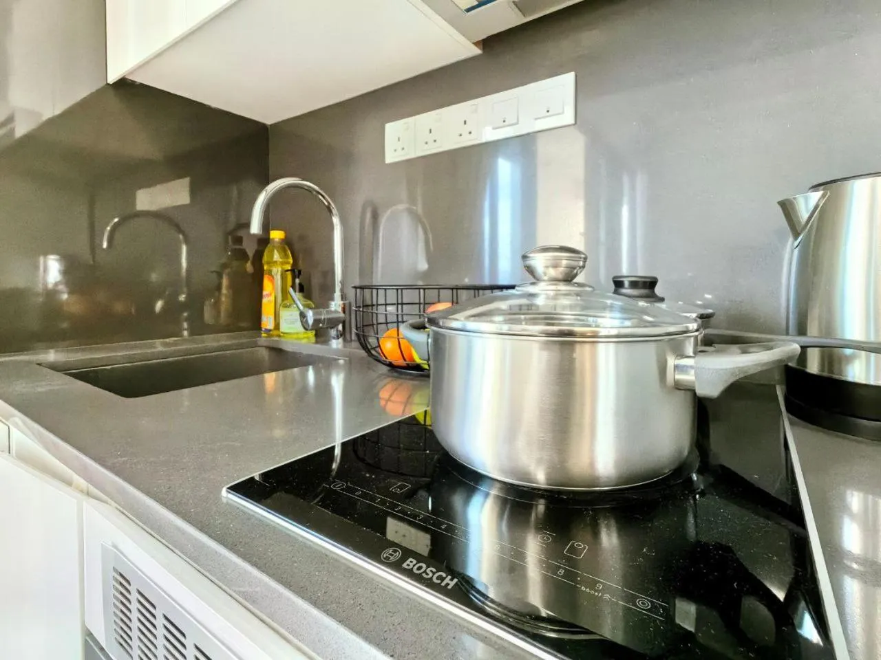 Three-Bedroom Apartment with Balcony in The Luxe Colony rani