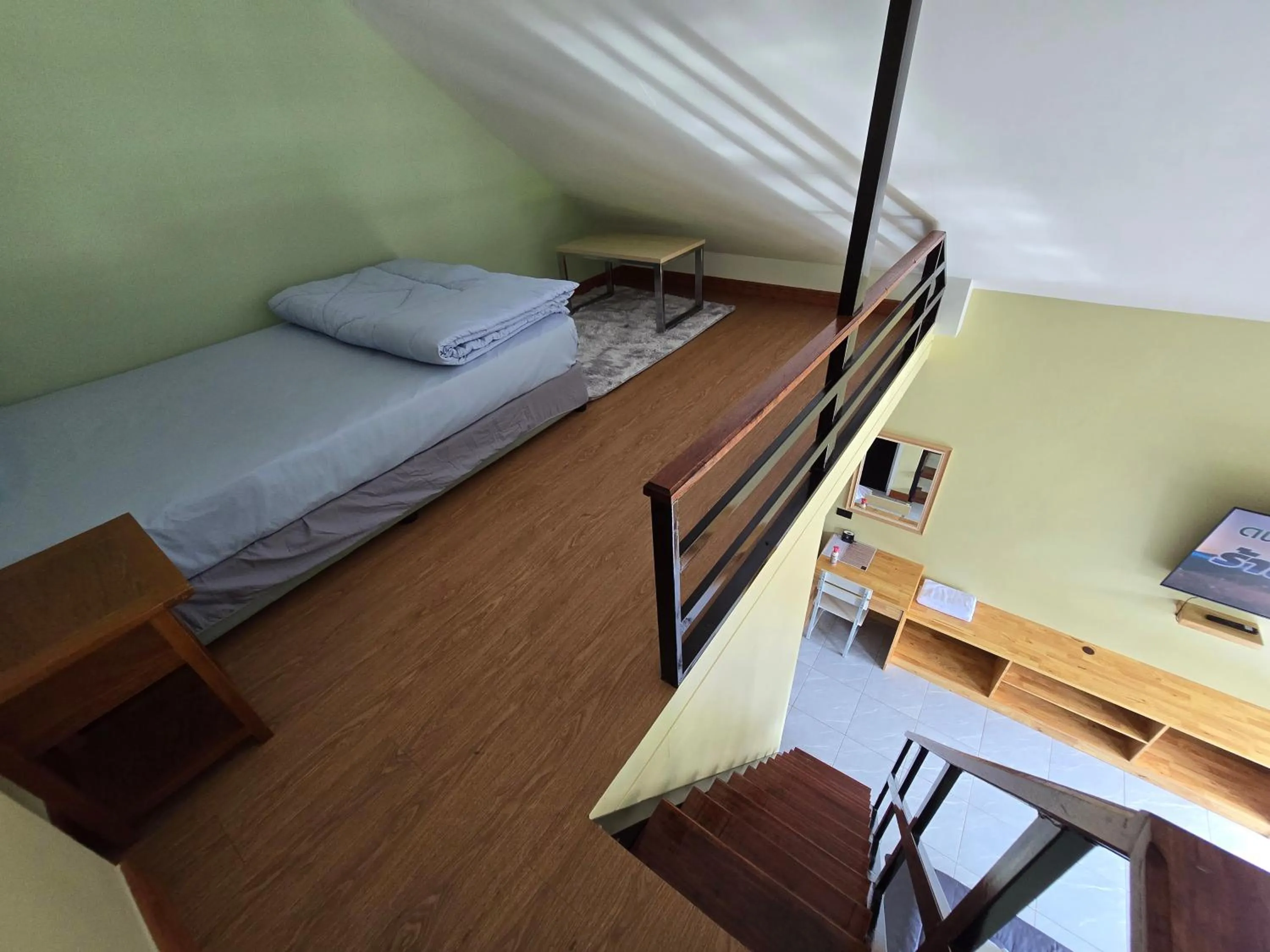 Bed in Khumkatang Resort & Restaurant