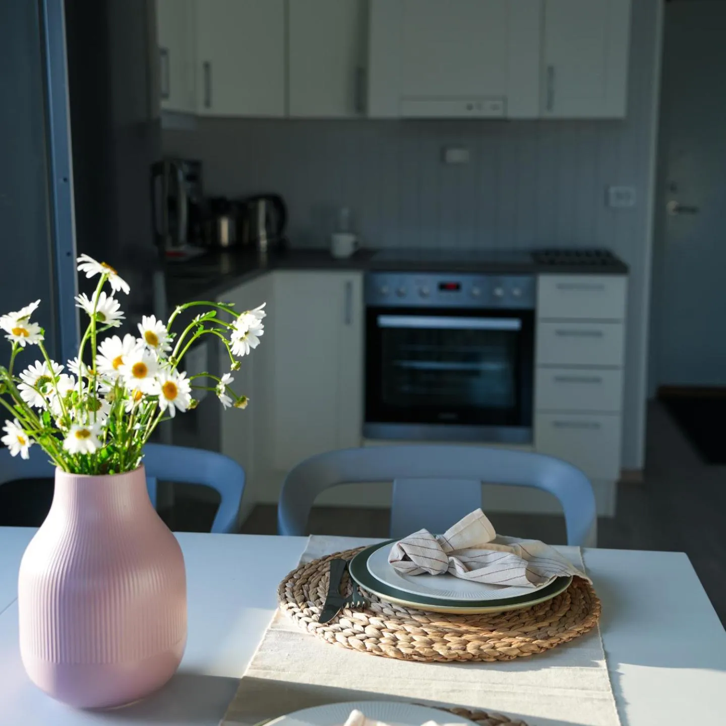 Kitchen or kitchenette in Kristiansand Feriesenter