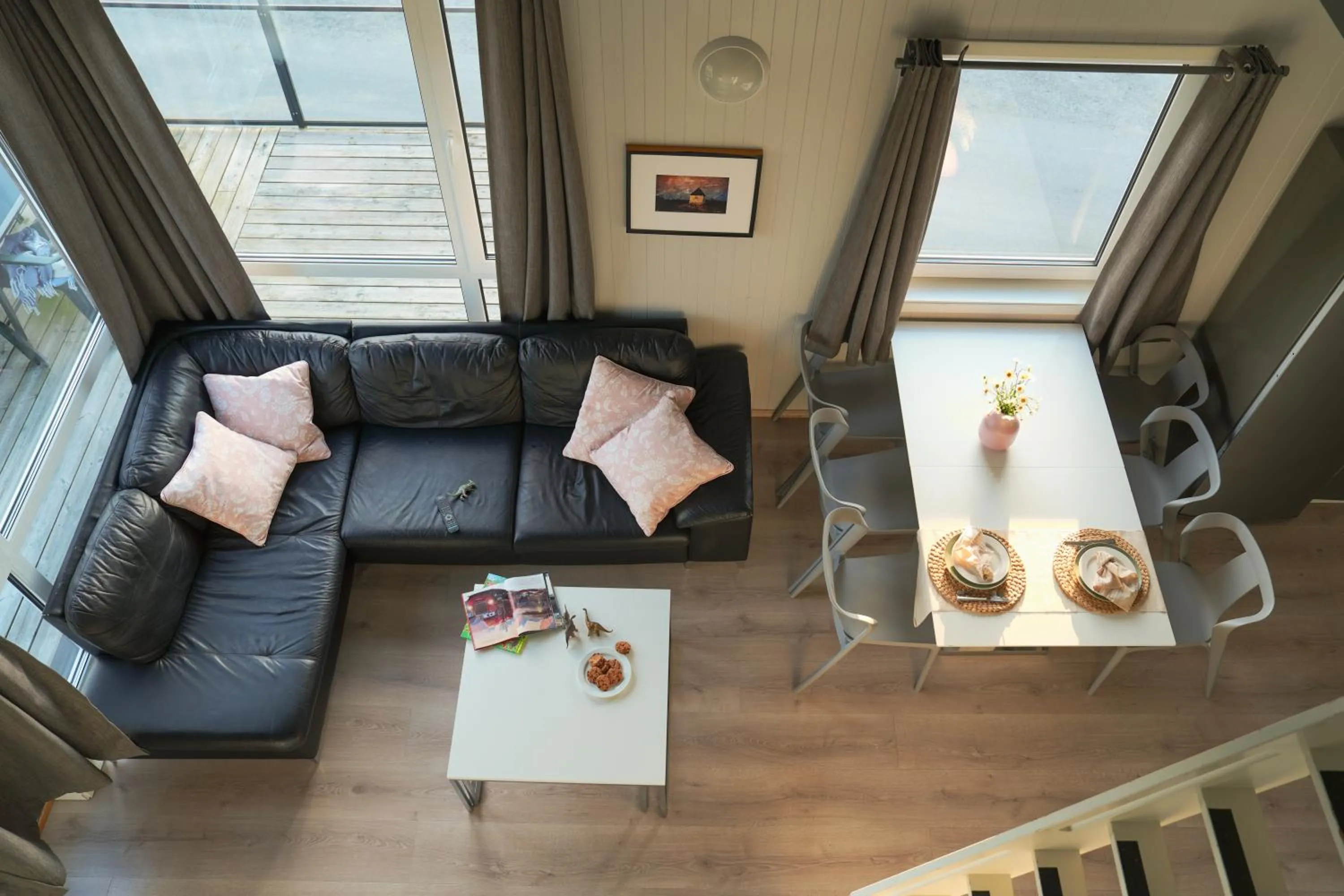Living room in Kristiansand Feriesenter