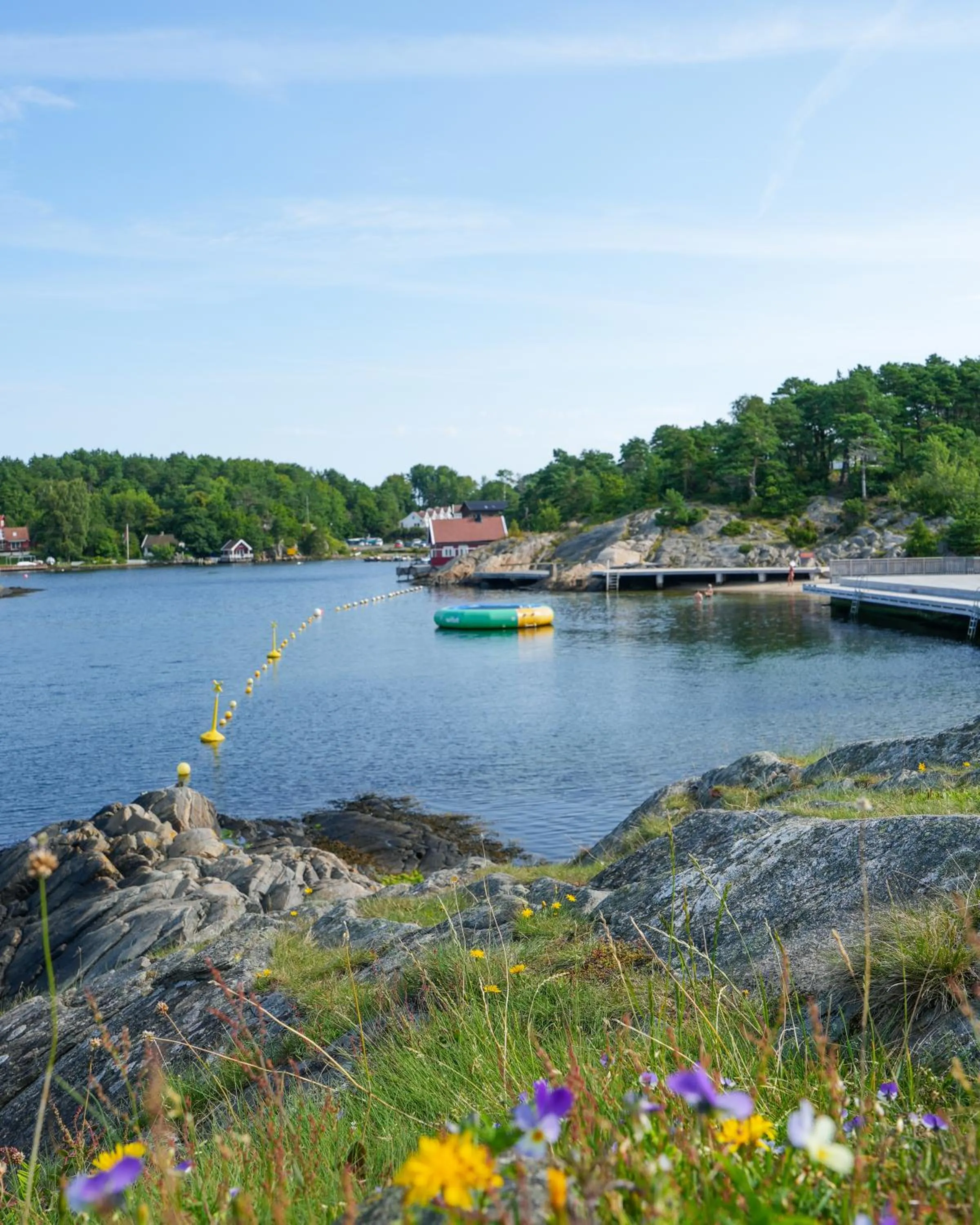 Natural landscape in Kristiansand Feriesenter
