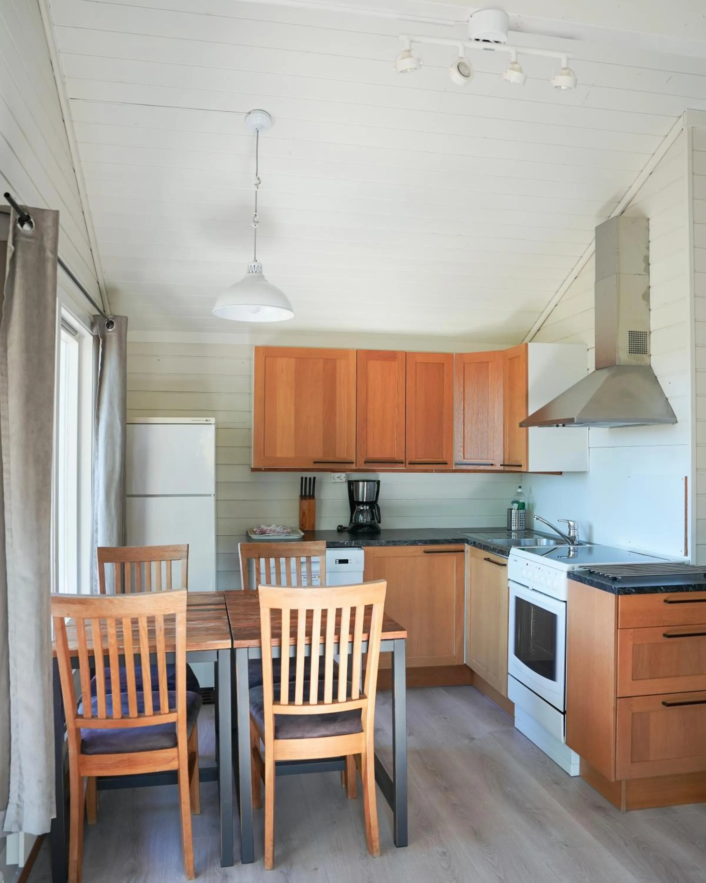 Kitchen or kitchenette in Kristiansand Feriesenter