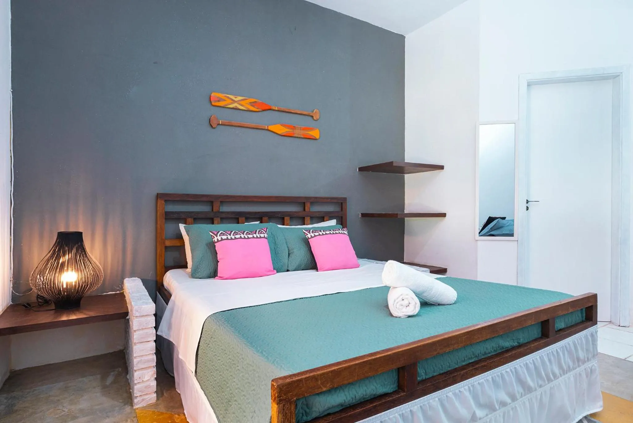 Bedroom, Bed in Pousada Aysú Maresias