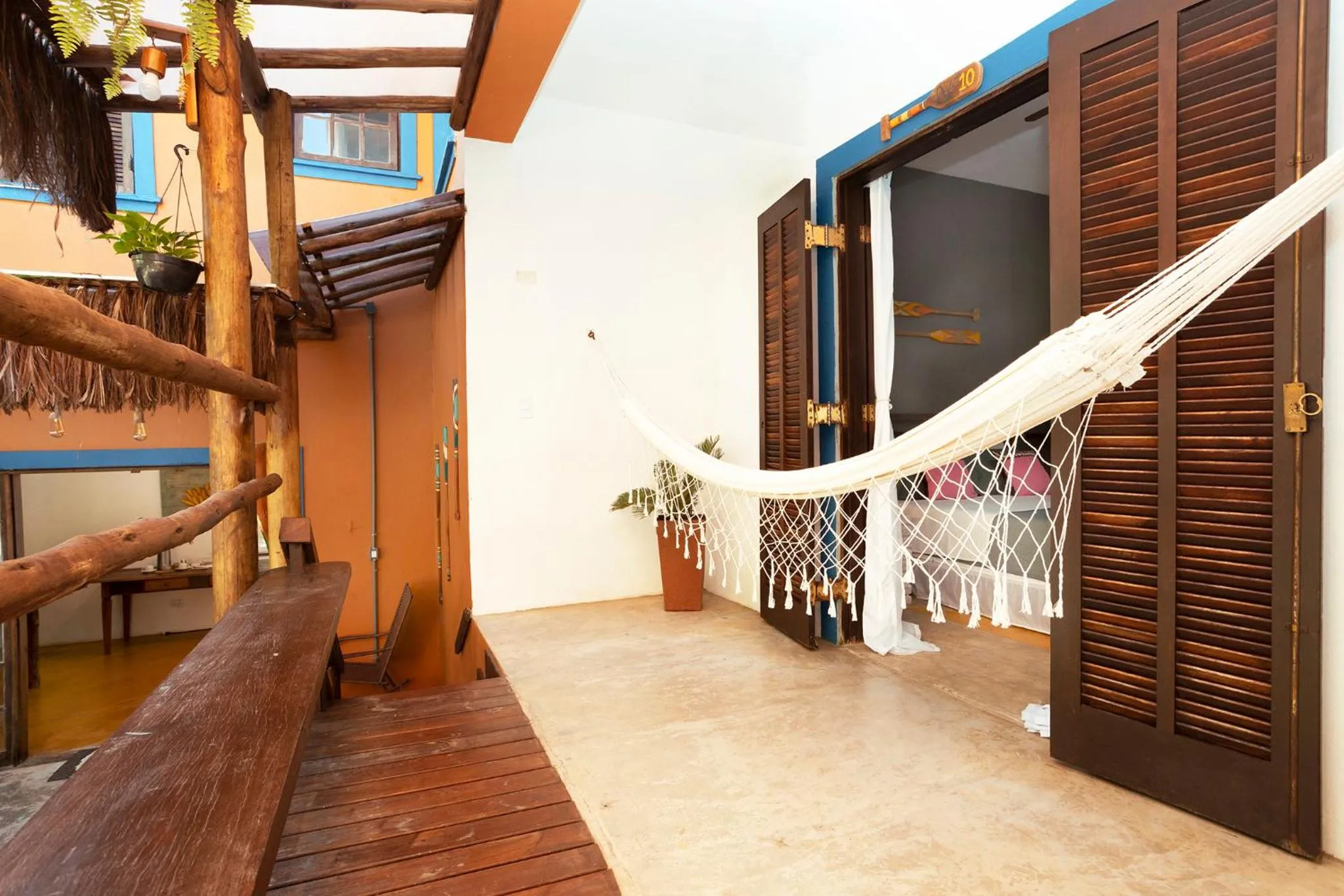 Balcony/Terrace in Pousada Aysú Maresias