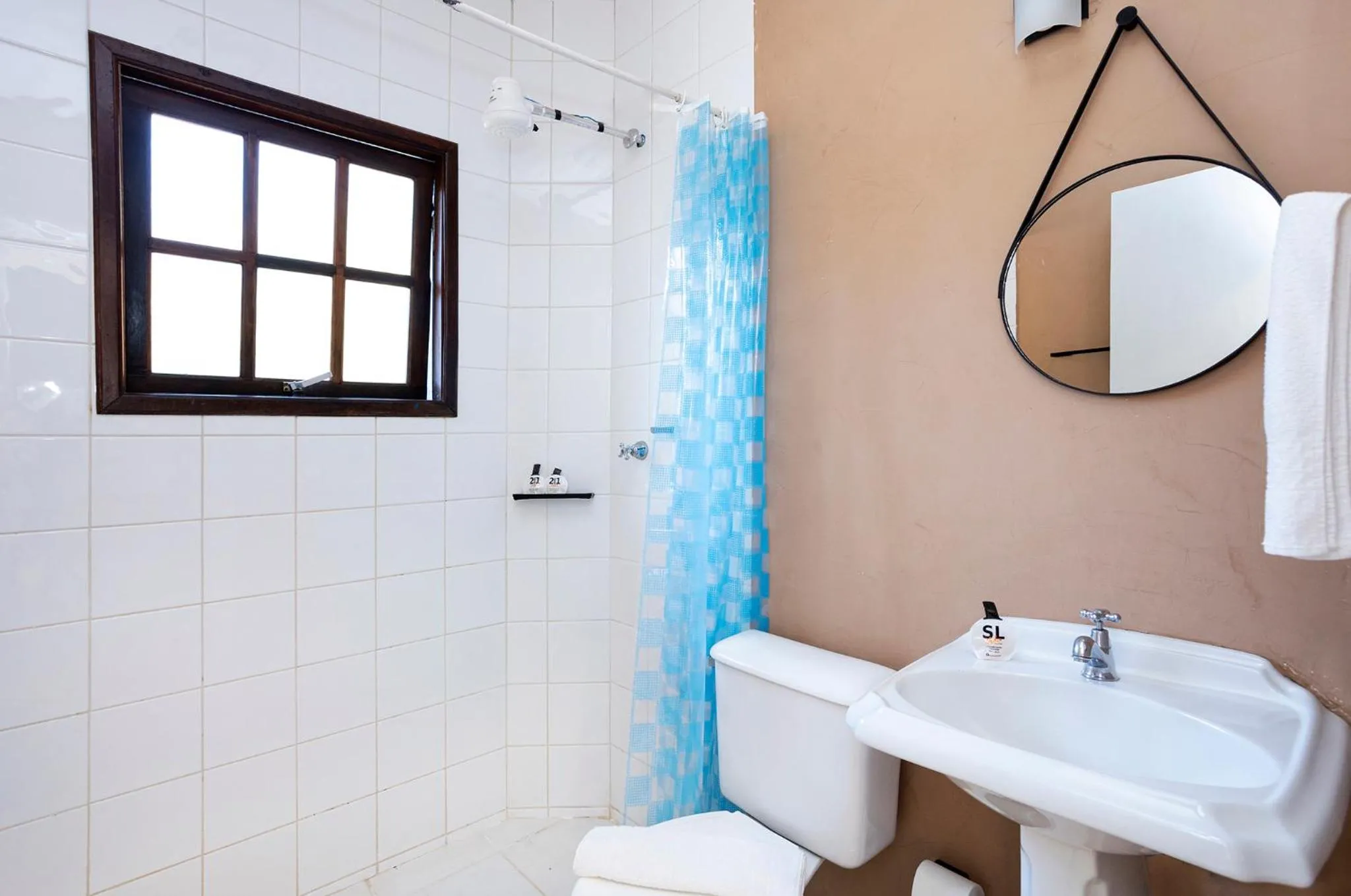 Bathroom in Pousada Aysú Maresias