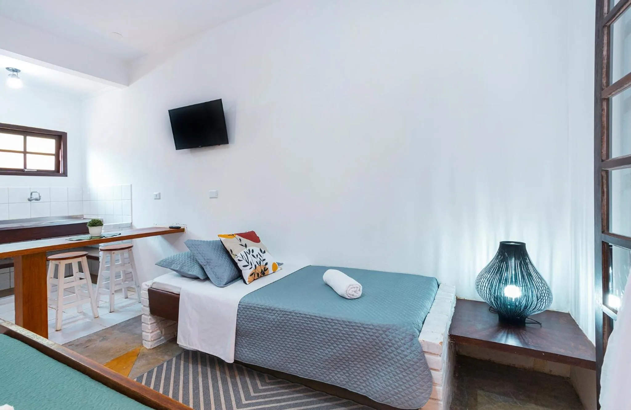 Bedroom, Bed in Pousada Aysú Maresias